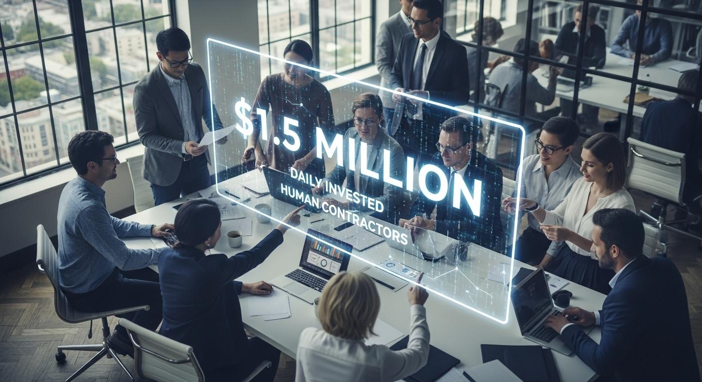 Mercor’s human contractors redefine AI training with high-stakes, daily investments