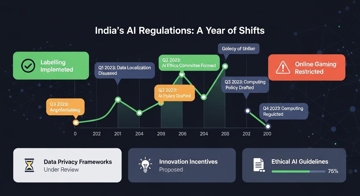 India’s AI regulations and online gaming ban mark a year of transformative policy shifts in October 2025