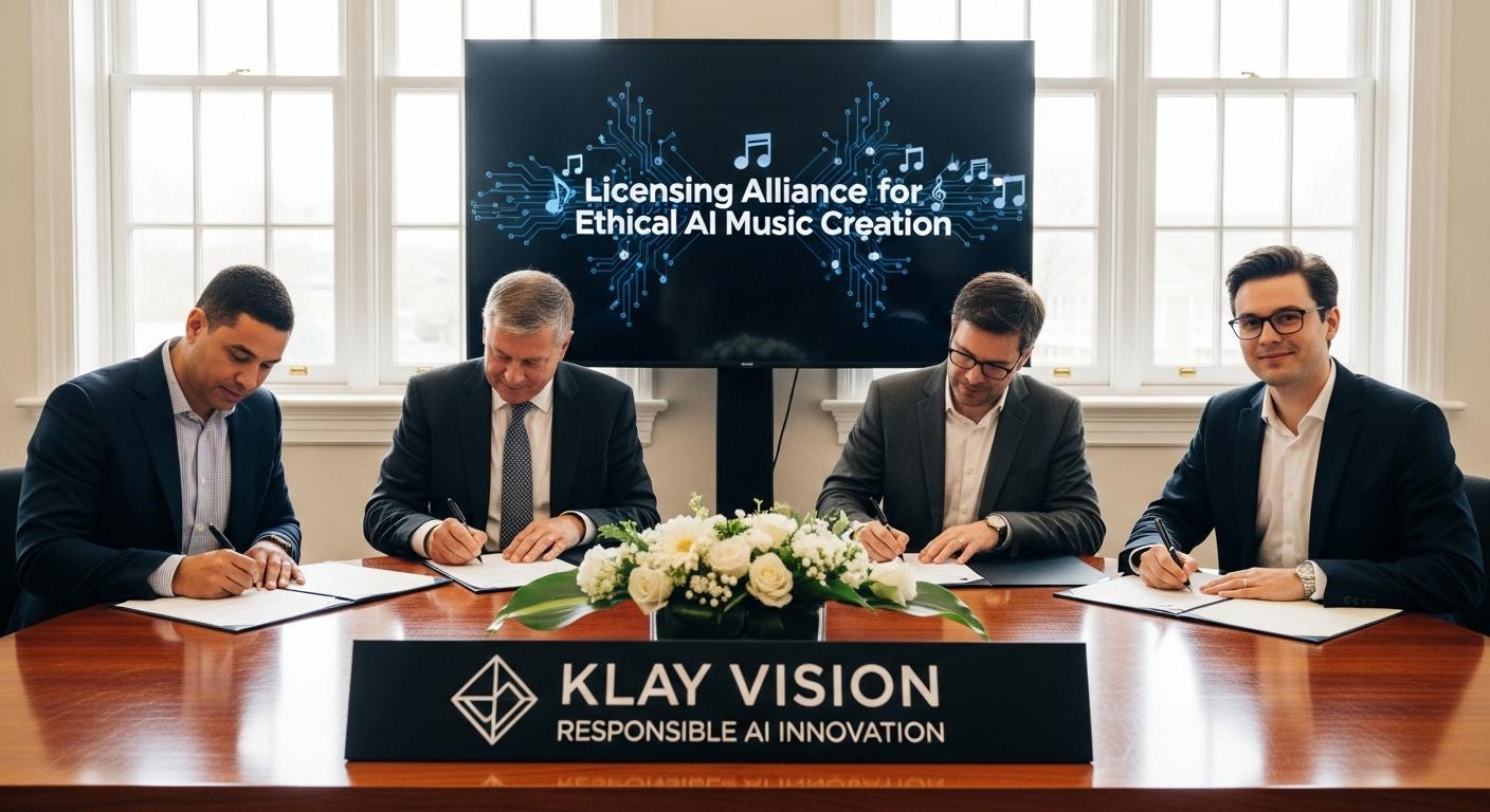 Major music labels form pioneering AI licensing agreements with Klay Vision
