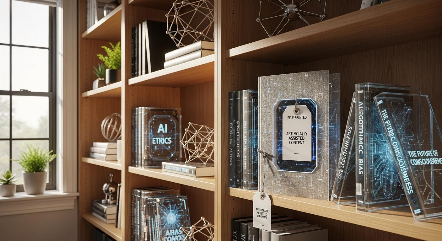 Waterstones open to selling AI‑generated books with clear labelling amidst industry debate