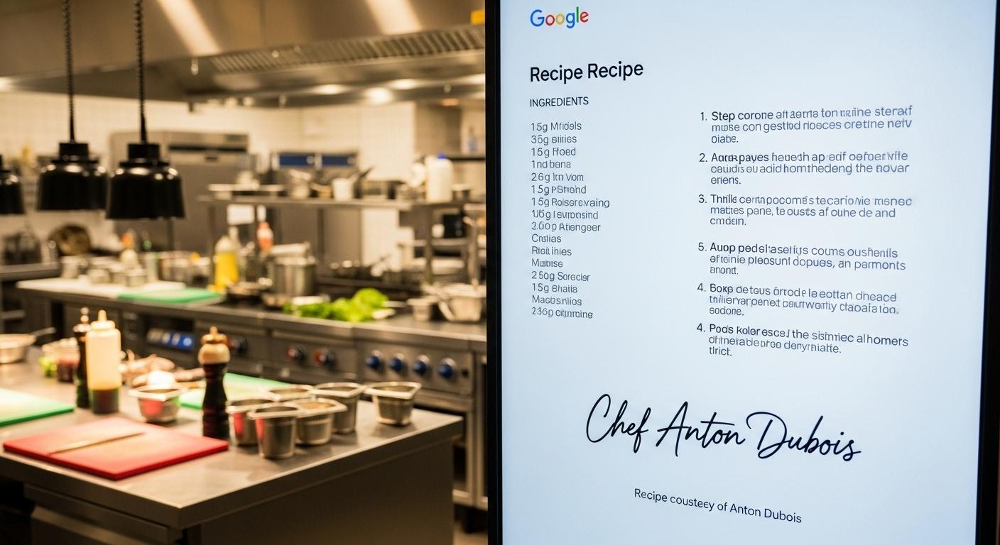 Google faces backlash from recipe creators over AI content use and attribution issues
