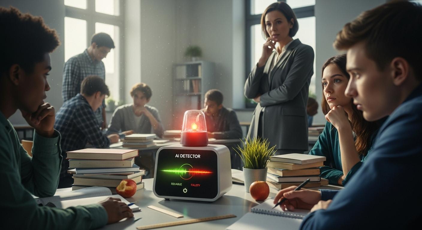 AI detection tools in schools face accuracy issues and student harms amid calls for assessment redesign