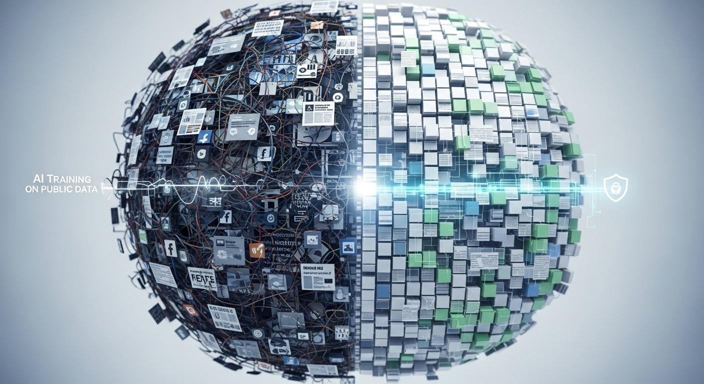 Global divergence intensifies over AI training on publicly available personal data