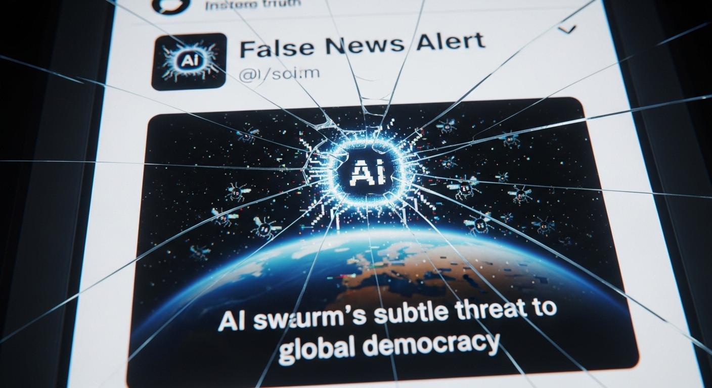 AI swarms escalate threat to democracy with coordinated disinformation campaigns