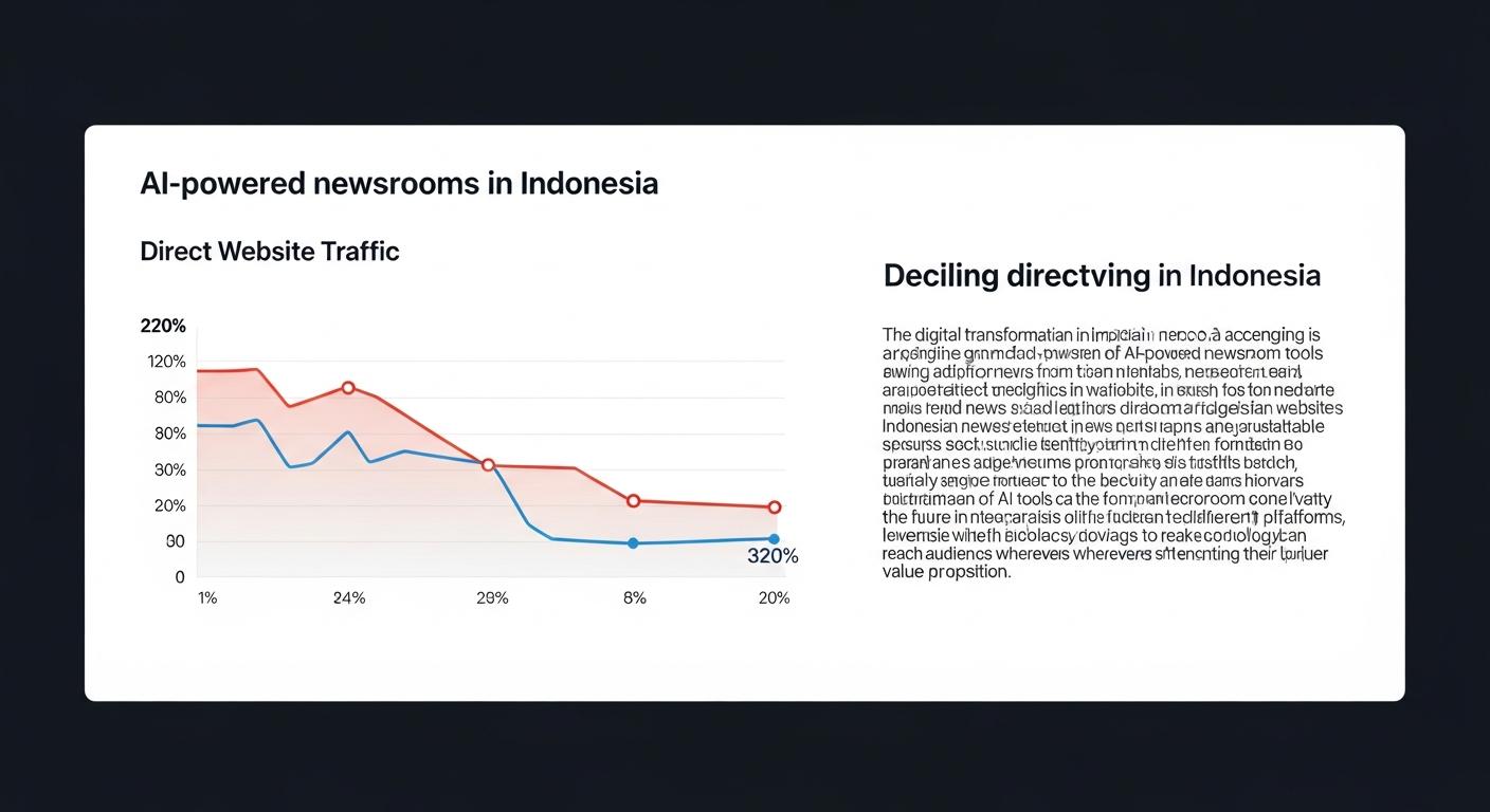 AI-driven shifts threaten Indonesian journalism's sustainability and independence