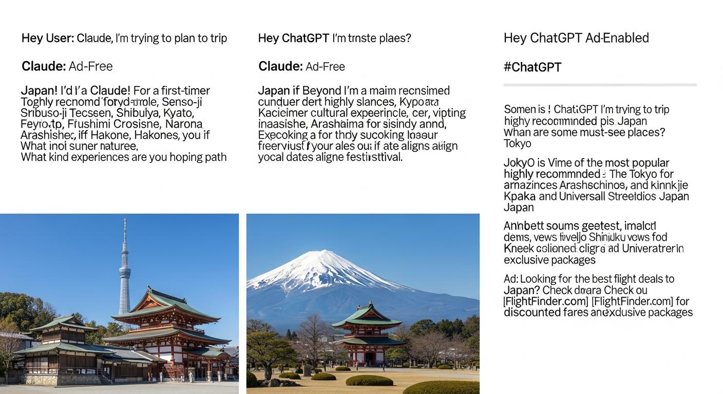 Anthropic pledges ad-free Claude amid AI monetisation rivalry