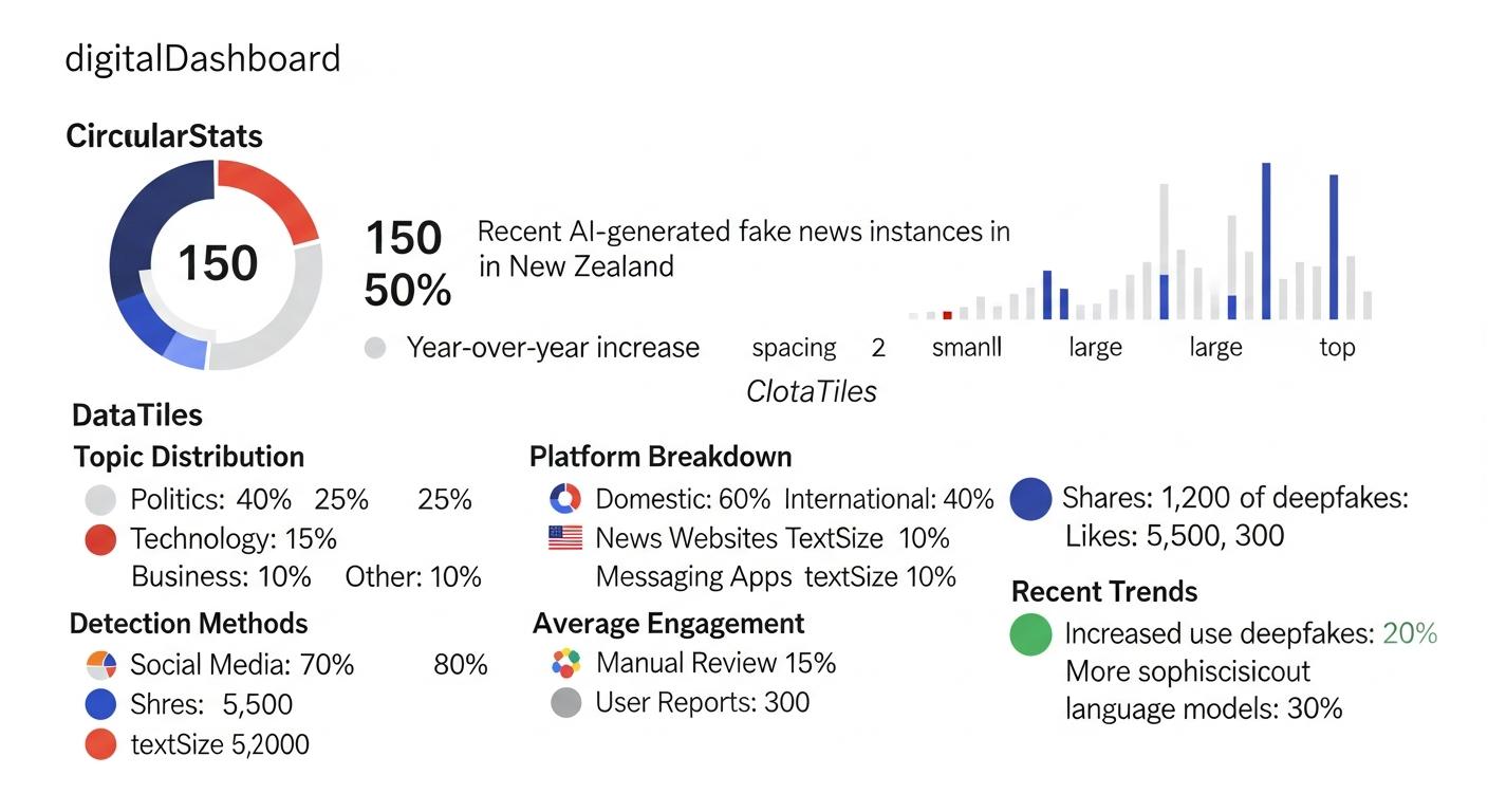 Fake AI-generated images and videos undermine trust in New Zealand news