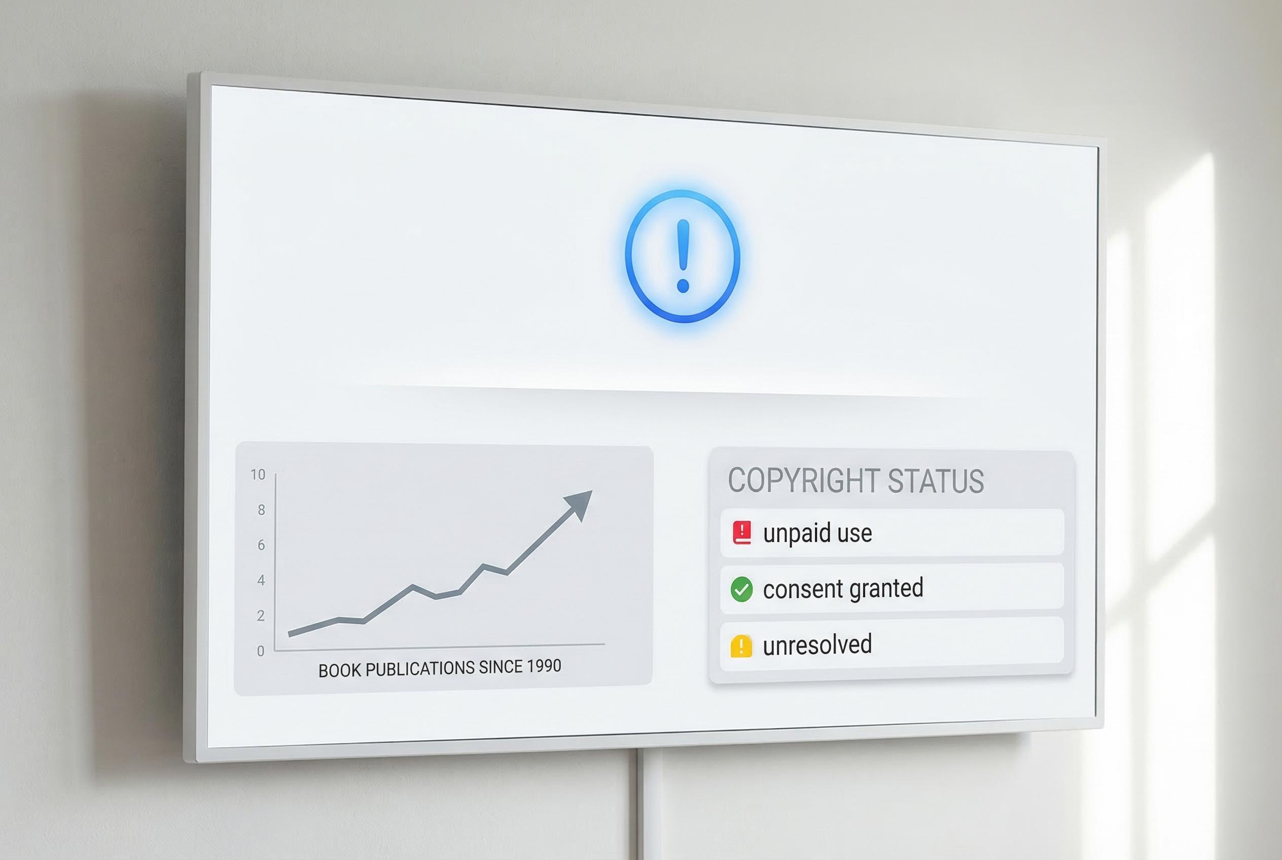 Authors' protest at London Book Fair highlights dispute over AI training and copyright