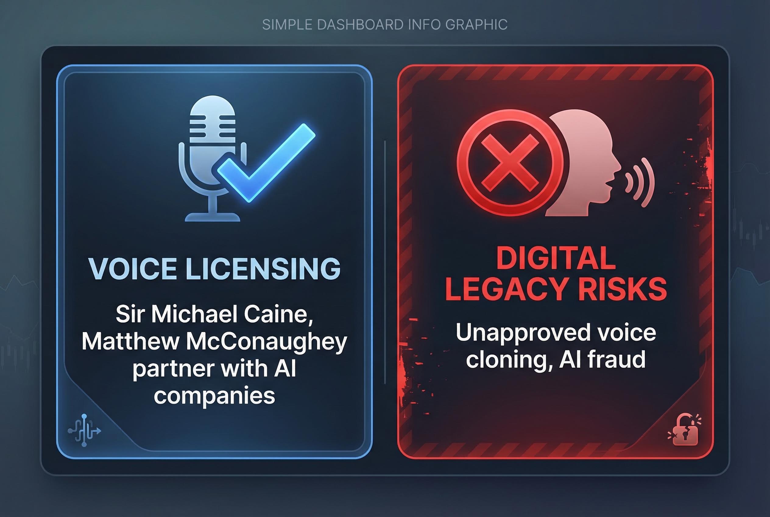 Celebrity voices in AI face ethical and security challenges amid commercial licensing