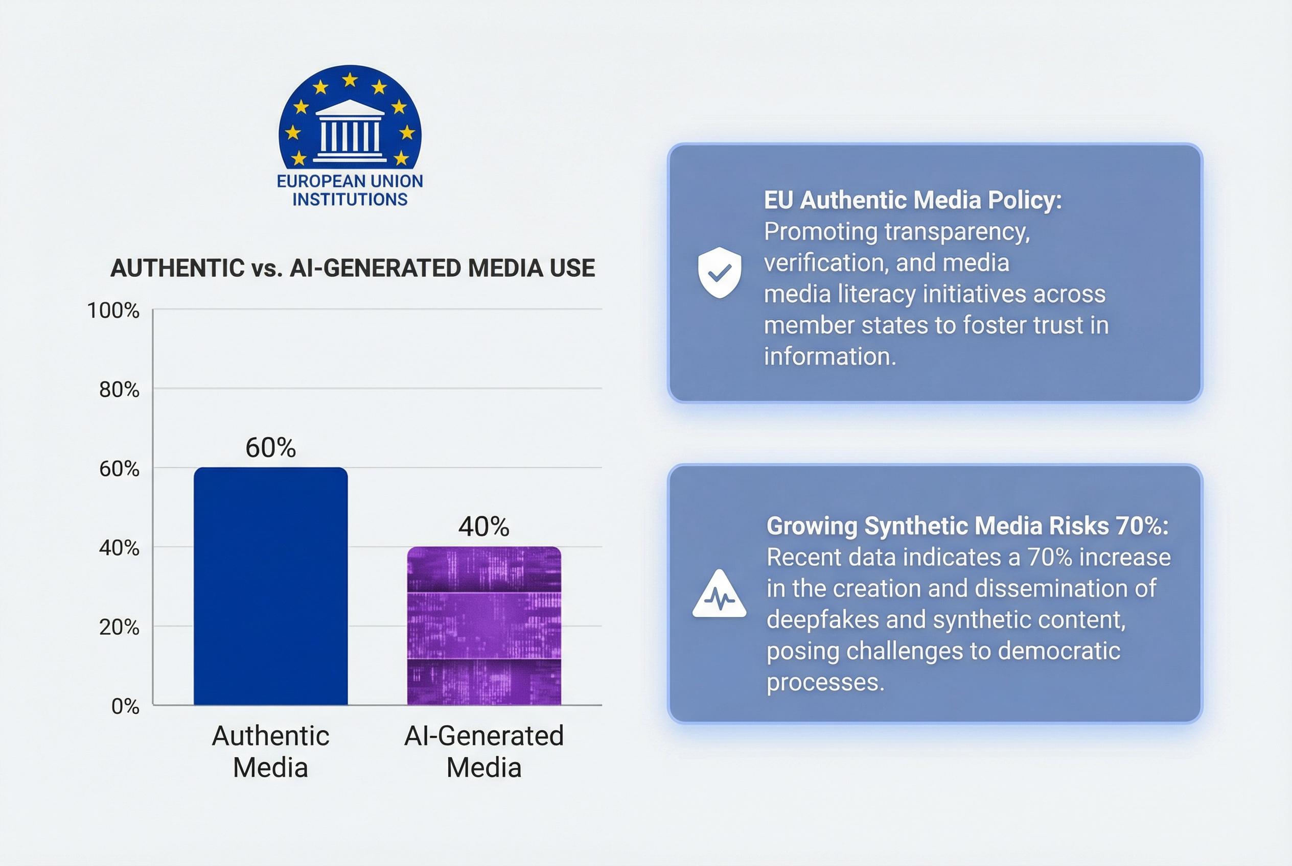EU bans AI-generated visuals in official communications to preserve authenticity