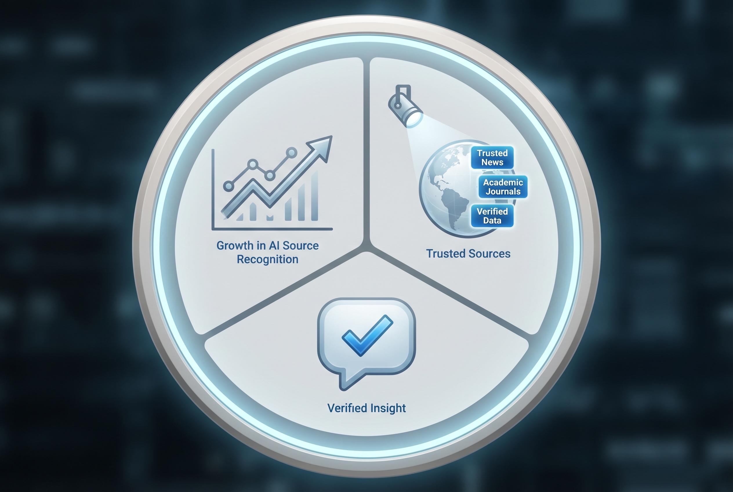 PR Newswire underscores the shift from traffic to trusted AI source recognition