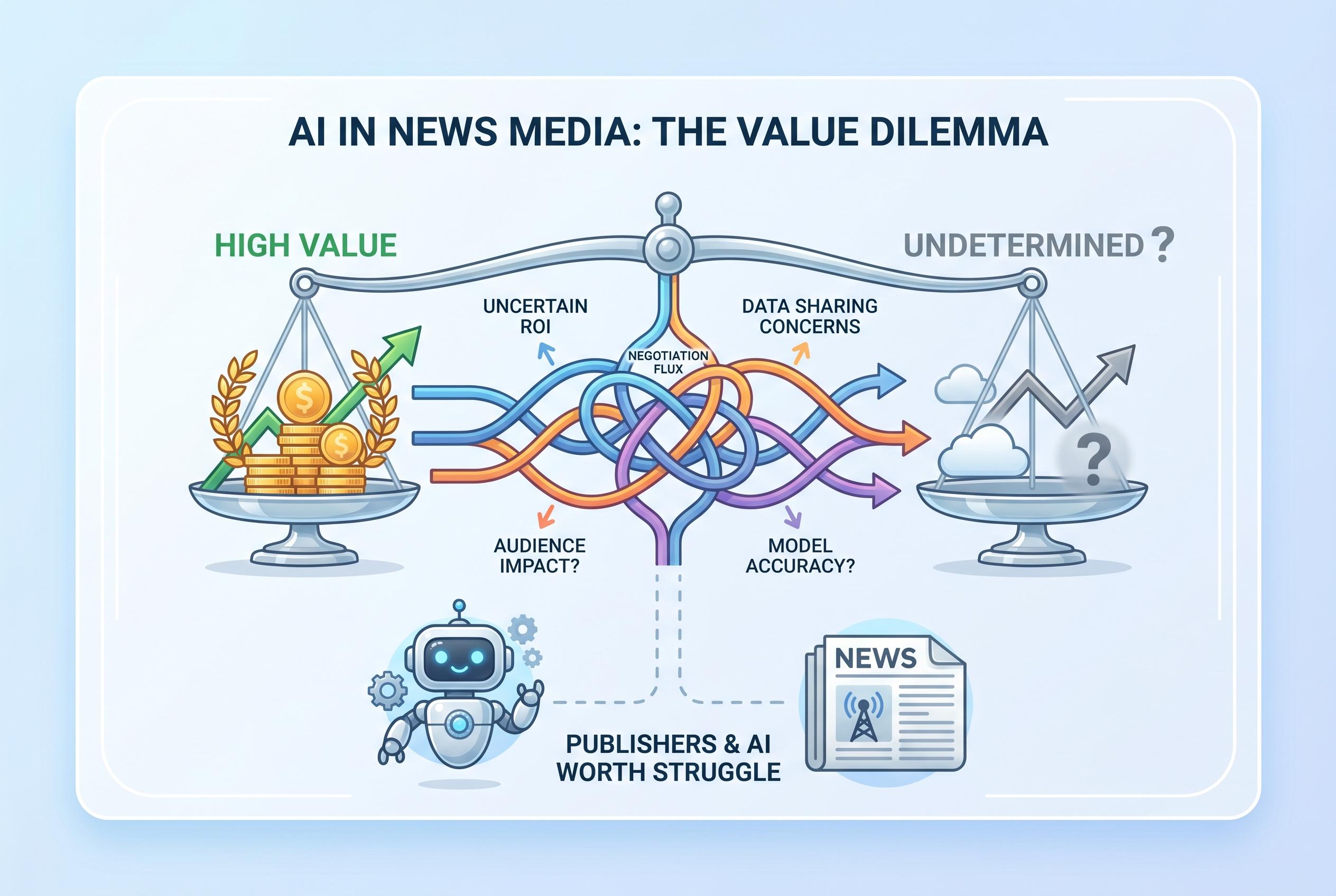 Publishers face new dilemma over the worth of their content in the AI era