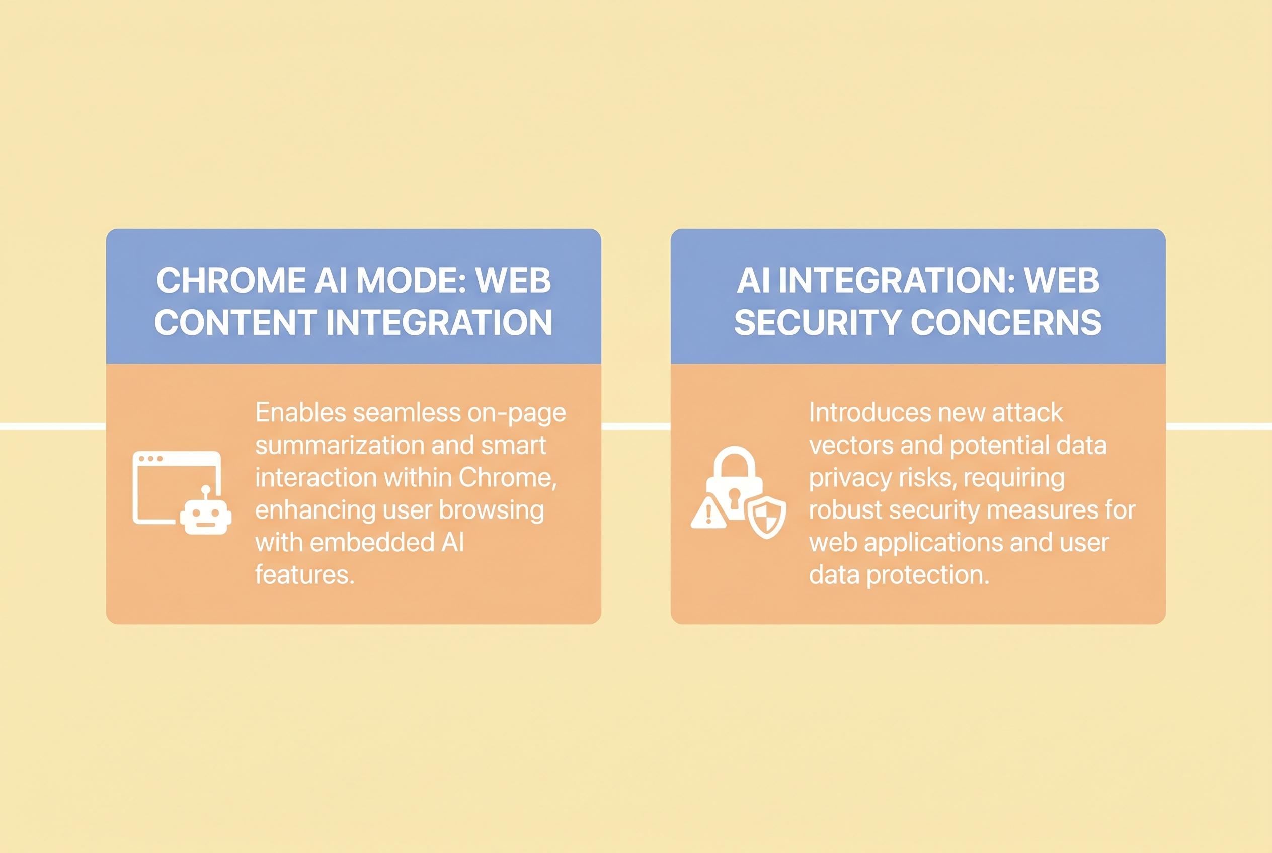 Google’s Chrome AI Mode sparks criticism over embedded web content and security concerns