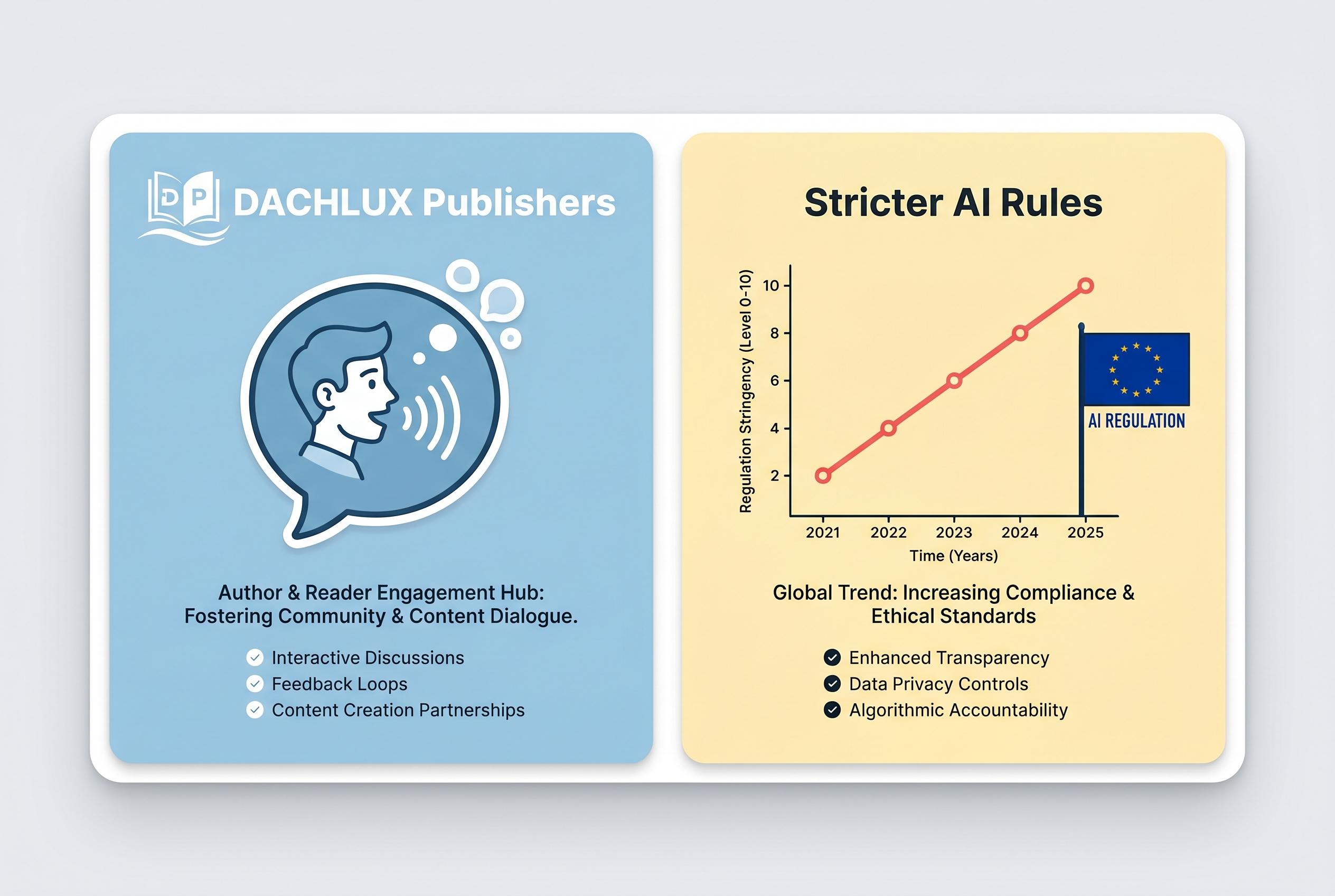 DACHLUX publishers call for stricter AI rules to protect journalism and democracy