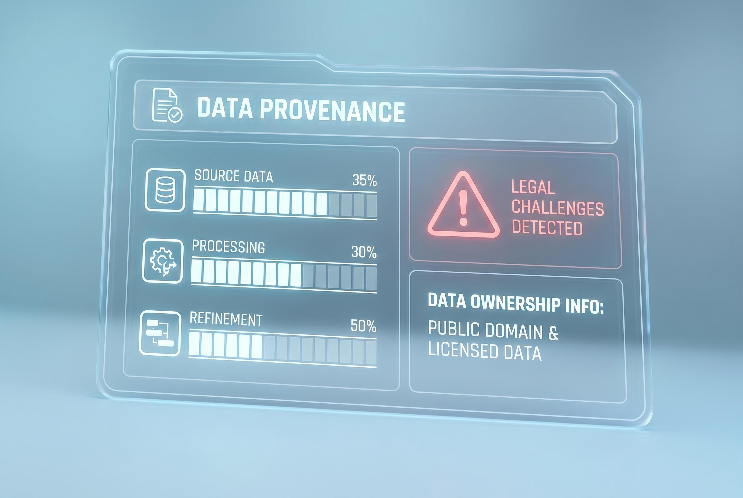 AI companies shift focus from data volume to provenance amid legal and quality concerns