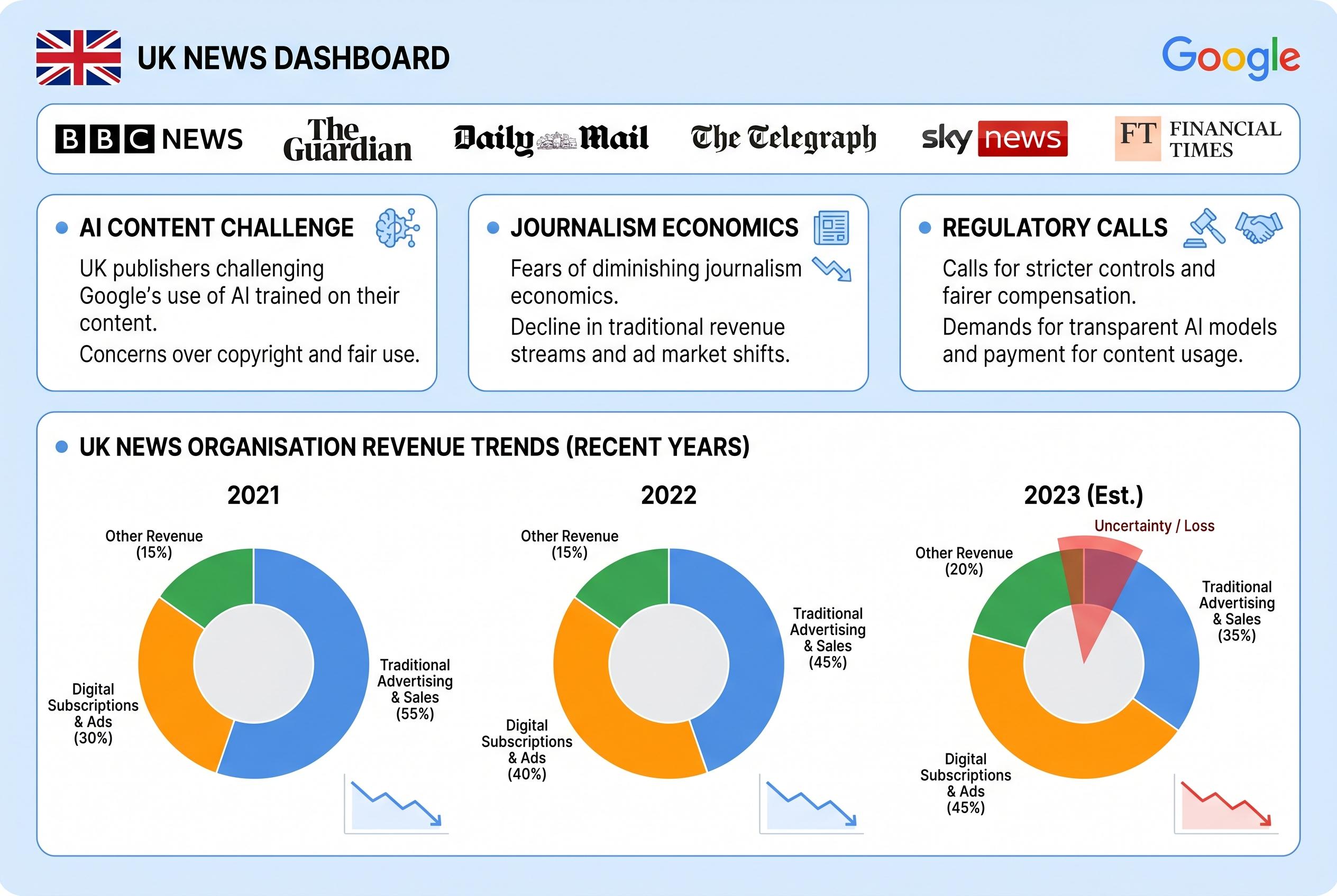 UK publishers press CMA for stricter controls on Google's AI use to protect journalism