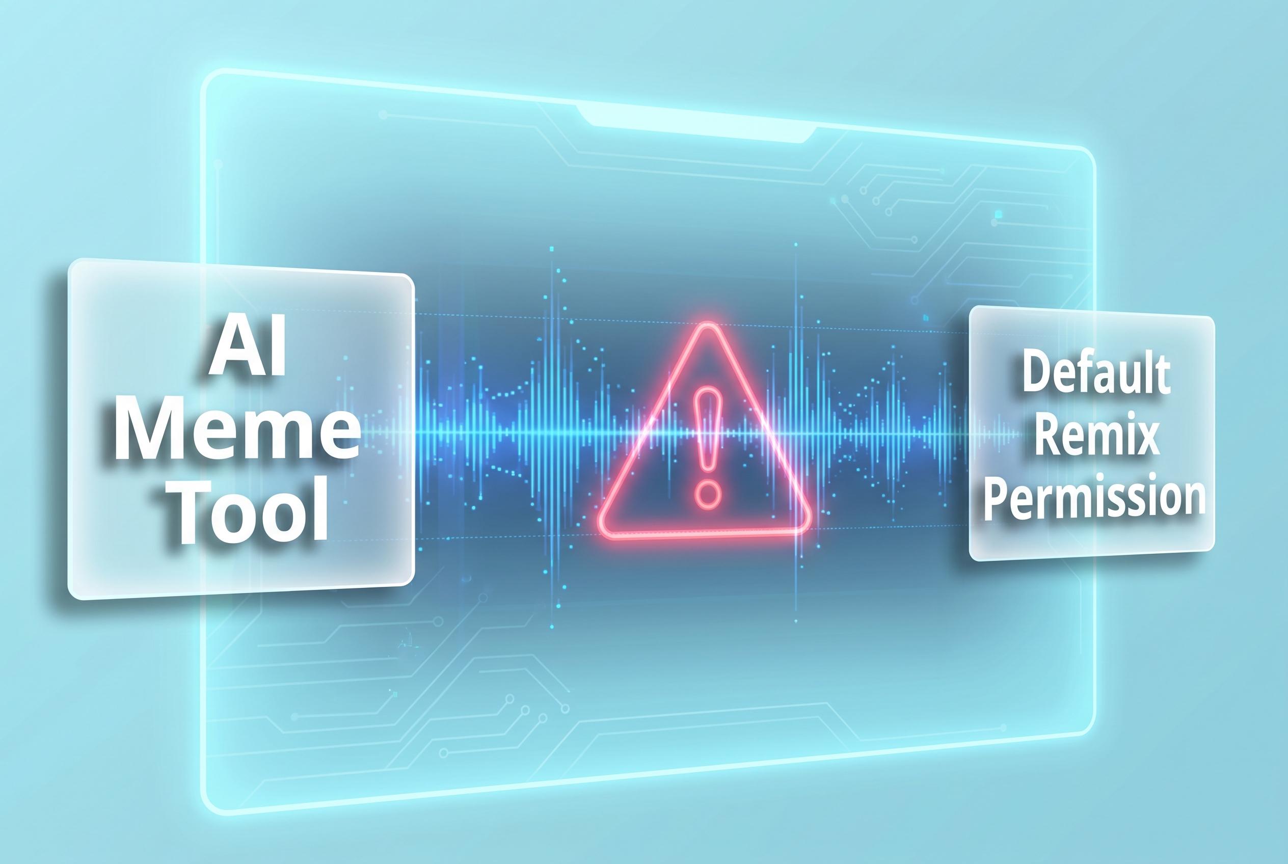 TikTok tests AI meme tool with default remix permission sparks privacy concerns