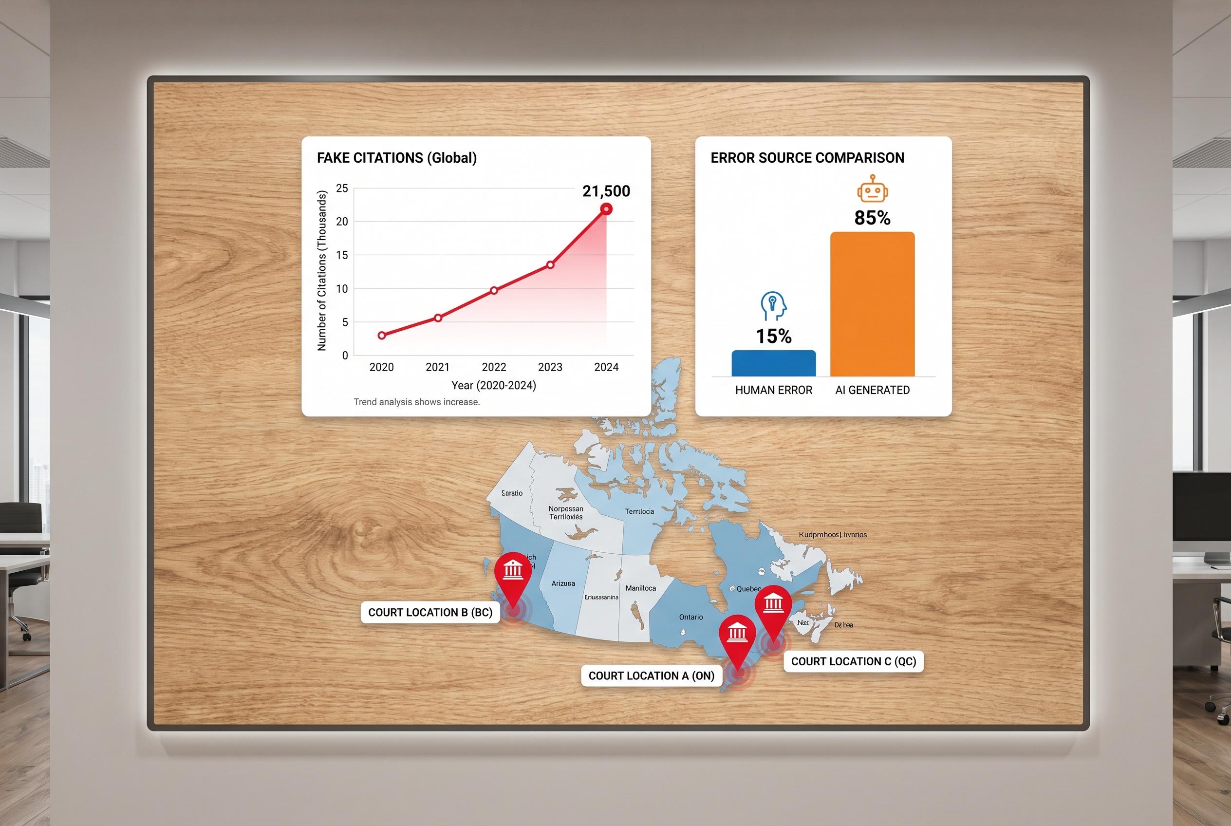 Canadian courts grapple with surge in AI-generated fictitious case citations