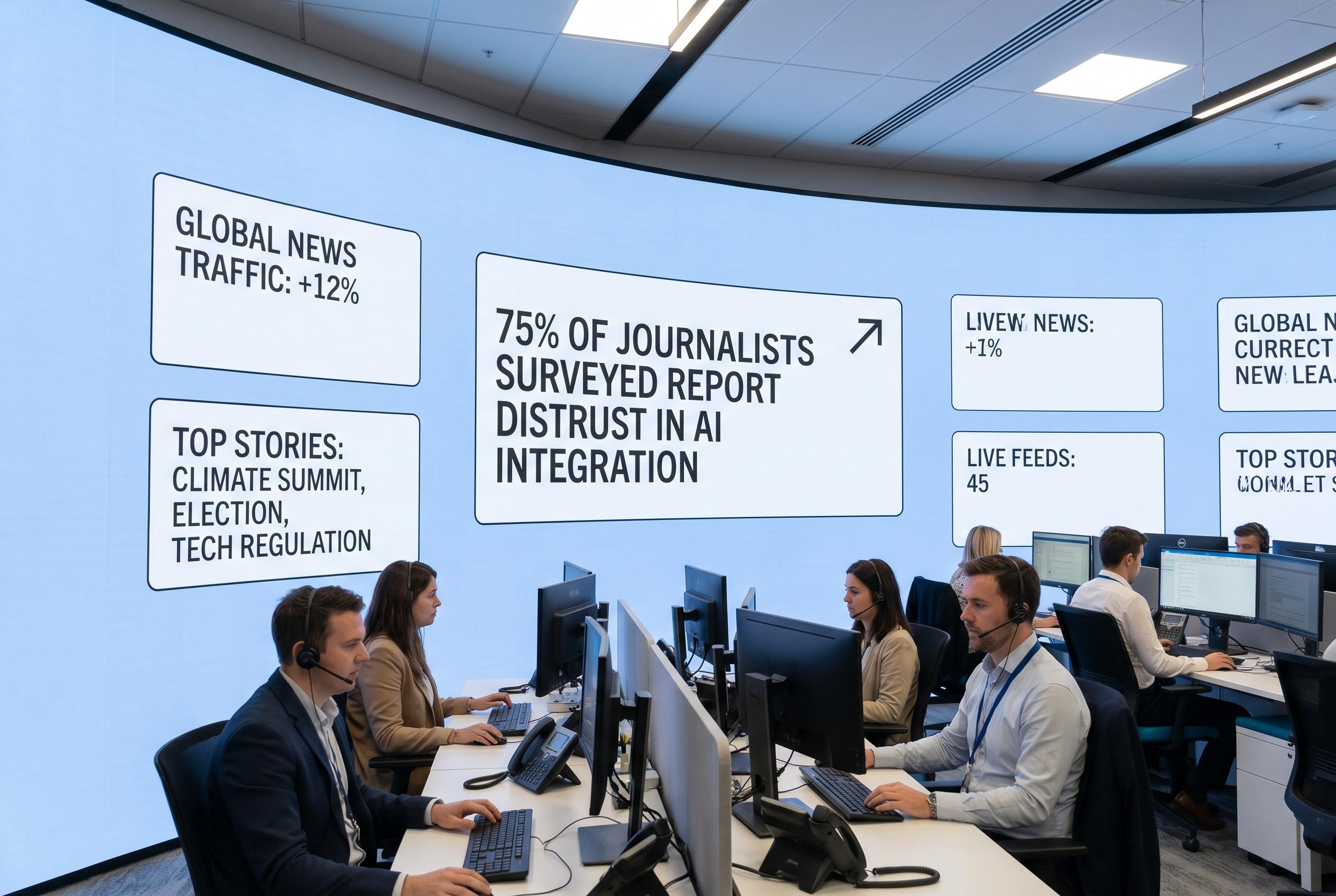 Newsroom AI rollouts stumble over organisational failings and lack of transparency
