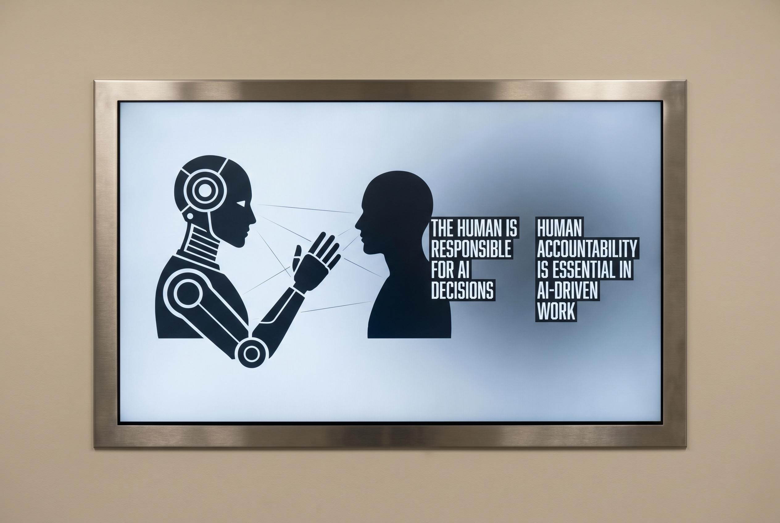 James Bach challenges the notion that AI can be responsible, emphasising human accountability