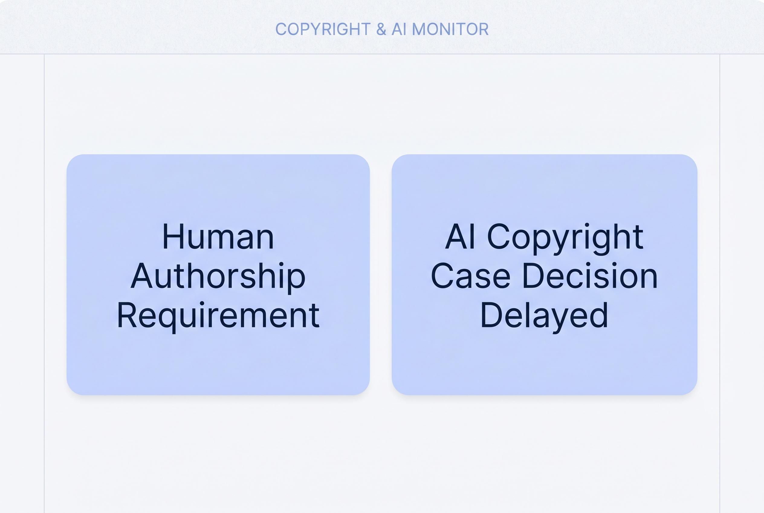 US Supreme Court upholds human authorship requirement in AI copyright case