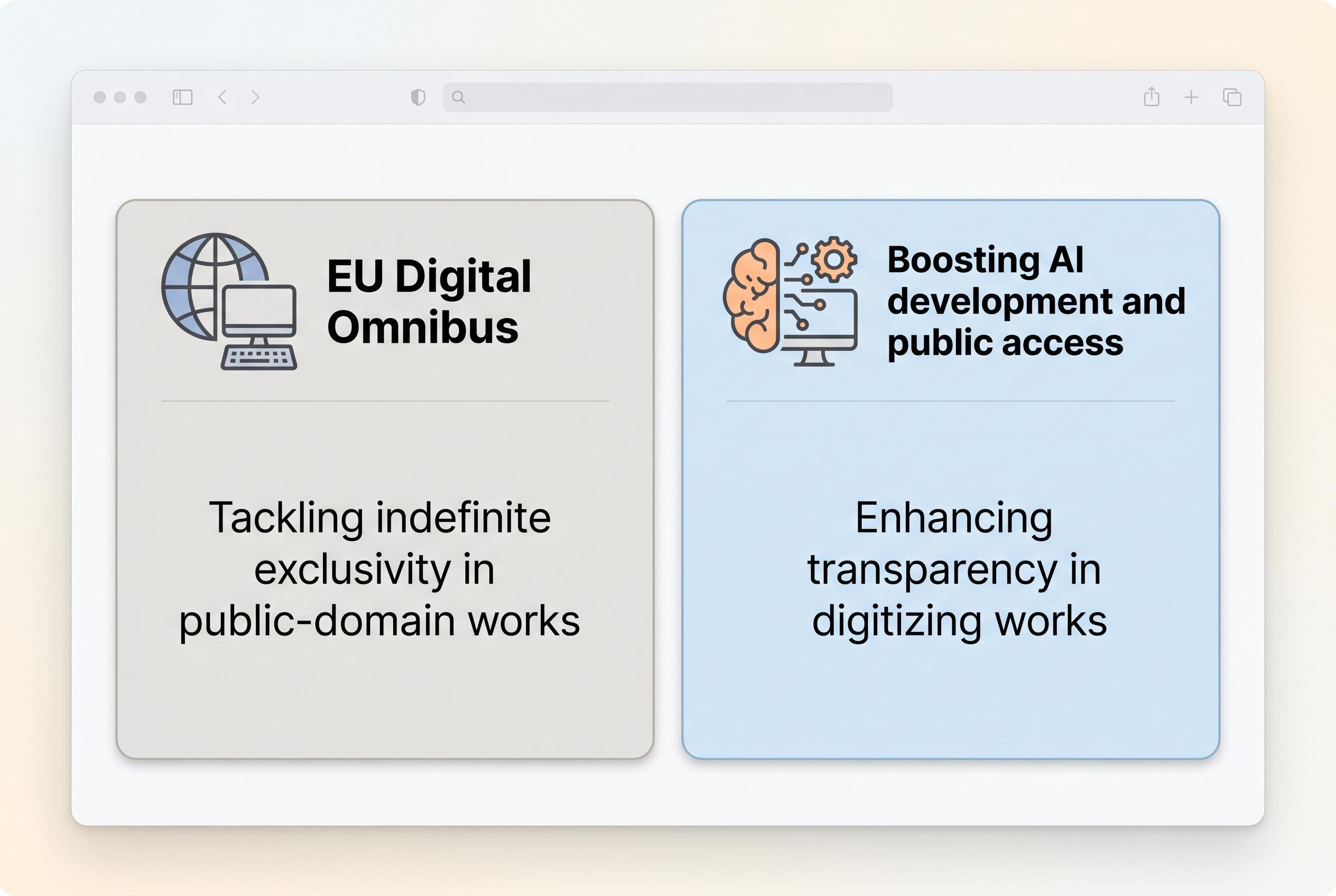 EU’s Digital Omnibus proposal aims to curb indefinite exclusive digitisation deals