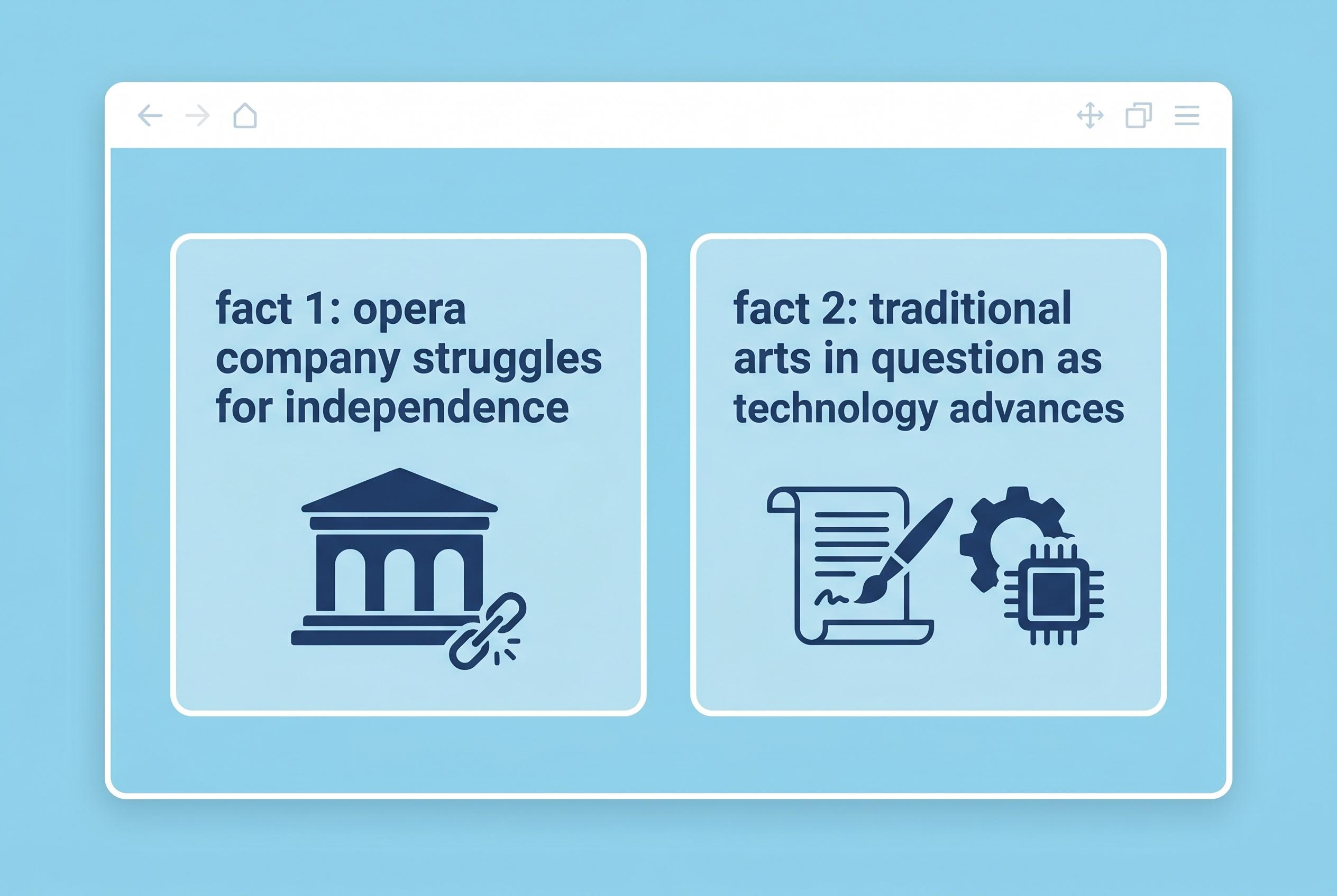 Opera faces clash over digital independence and cultural transformation