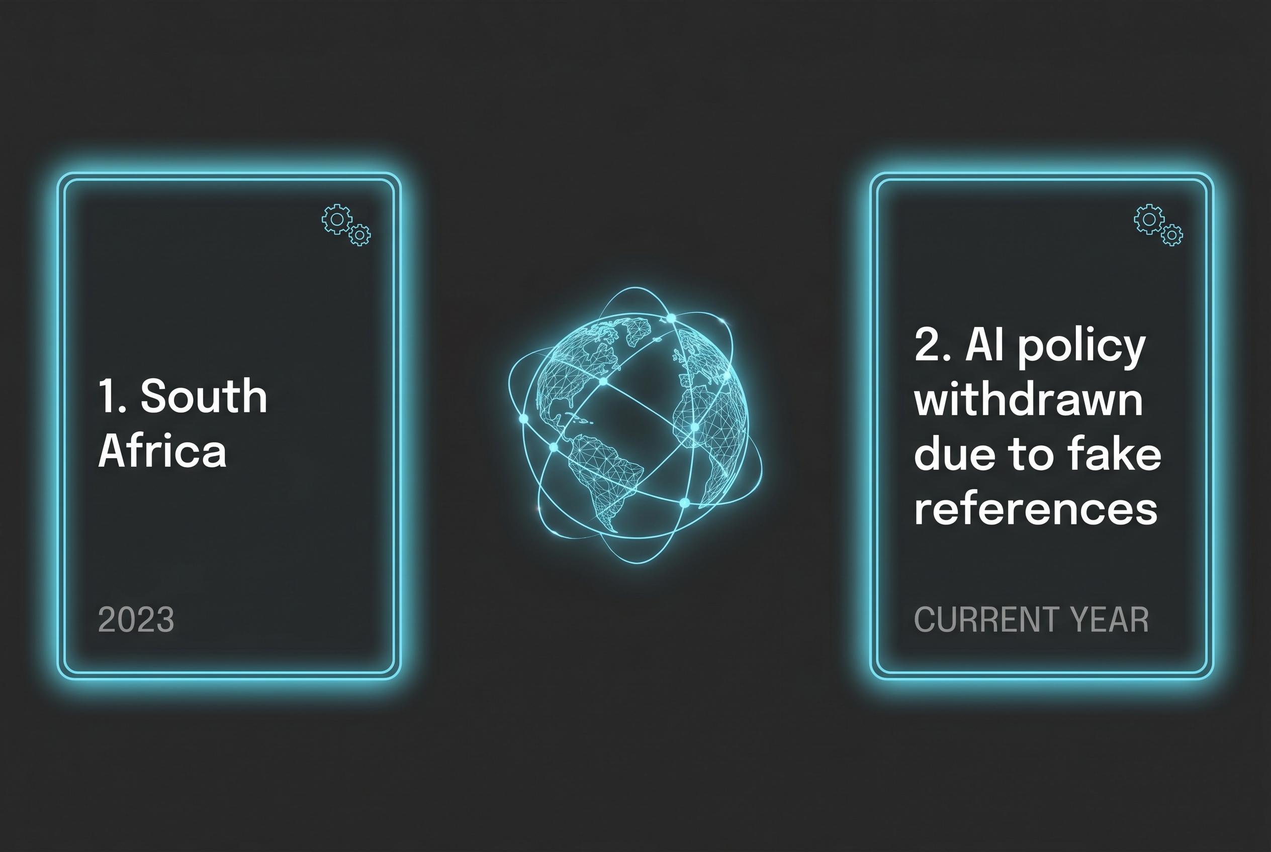 South Africa pulls draft AI policy after discovery of fake references, raising questions on government credibility