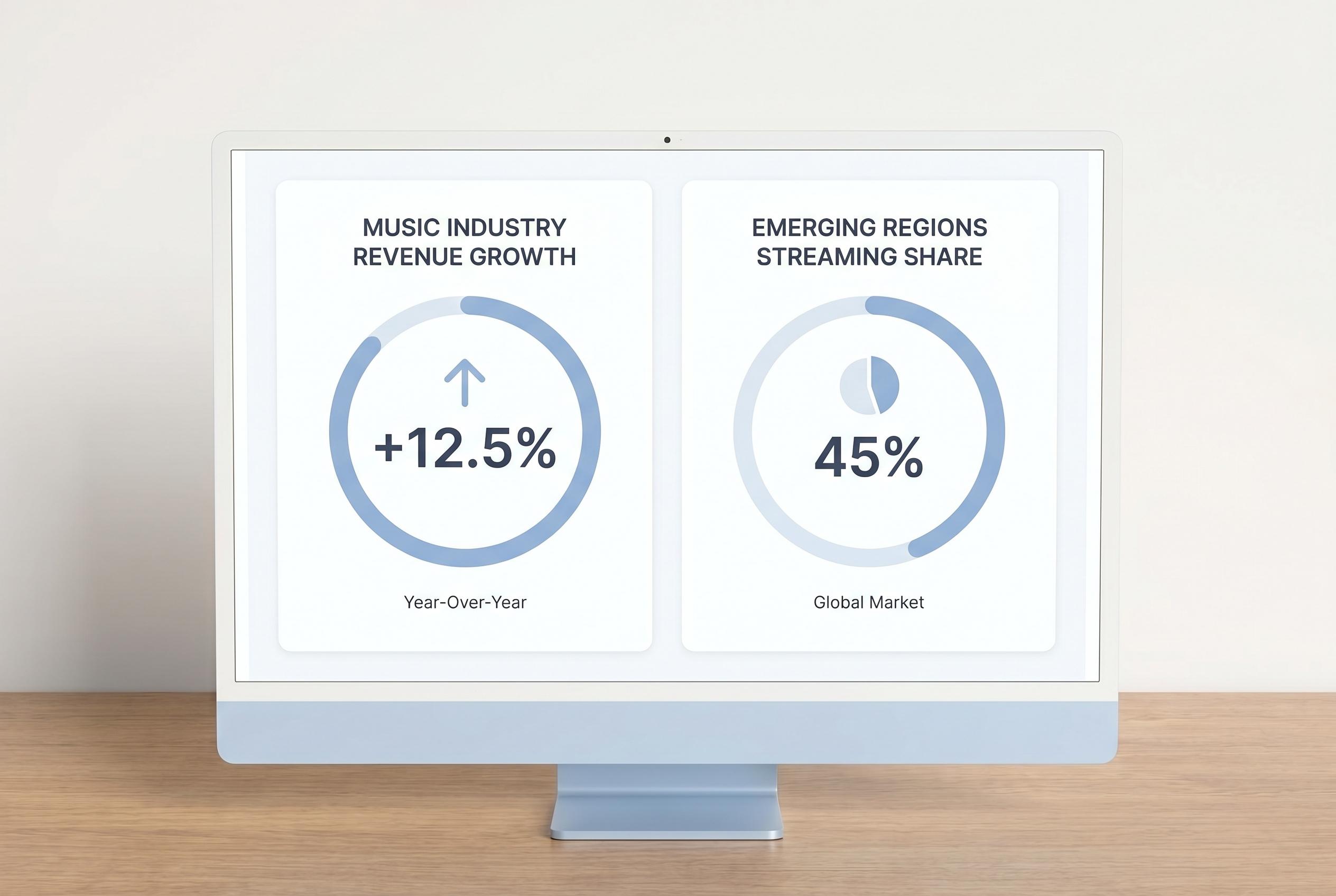 Music industry faces AI and regional fragmentation challenges amid rising streaming revenues
