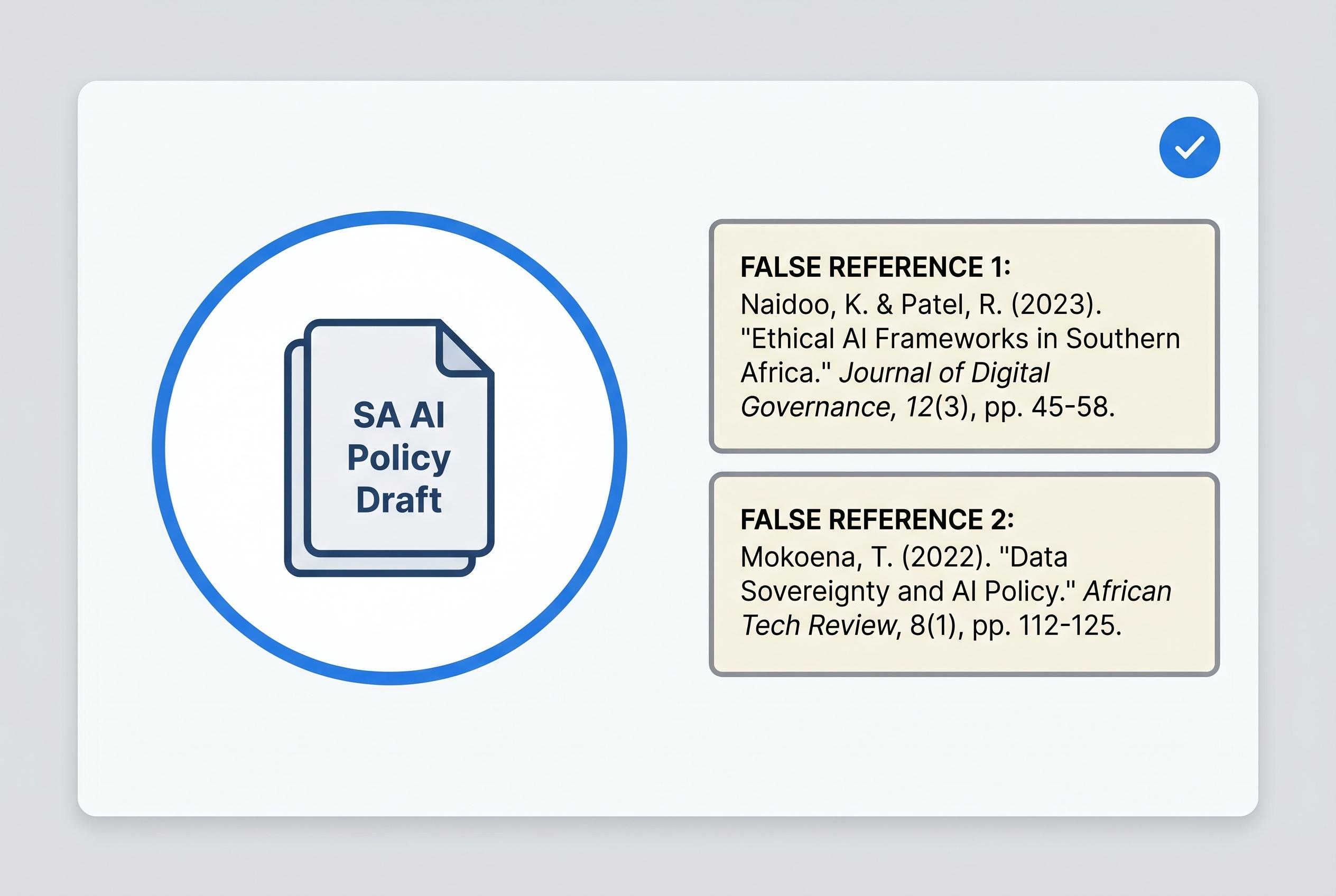 South Africa pulls back AI policy after discovery of fabricated sources in draft document