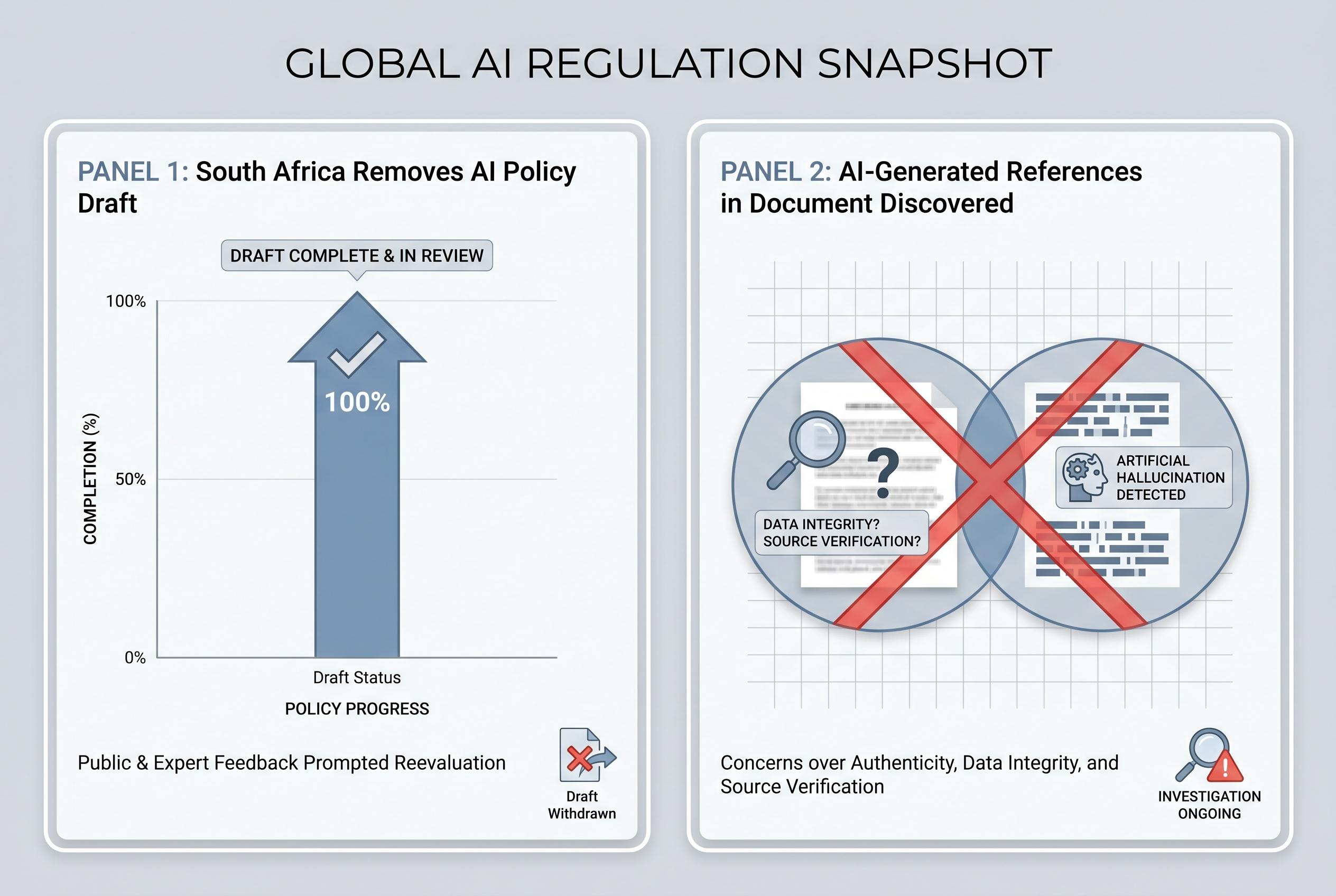 South Africa withdraws AI policy after discovering fake references in draft document