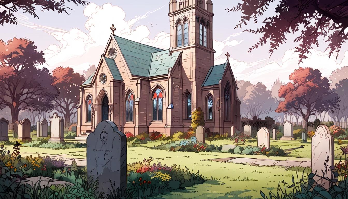 Converted chapel with graveyard listed for sale in Hertfordshire