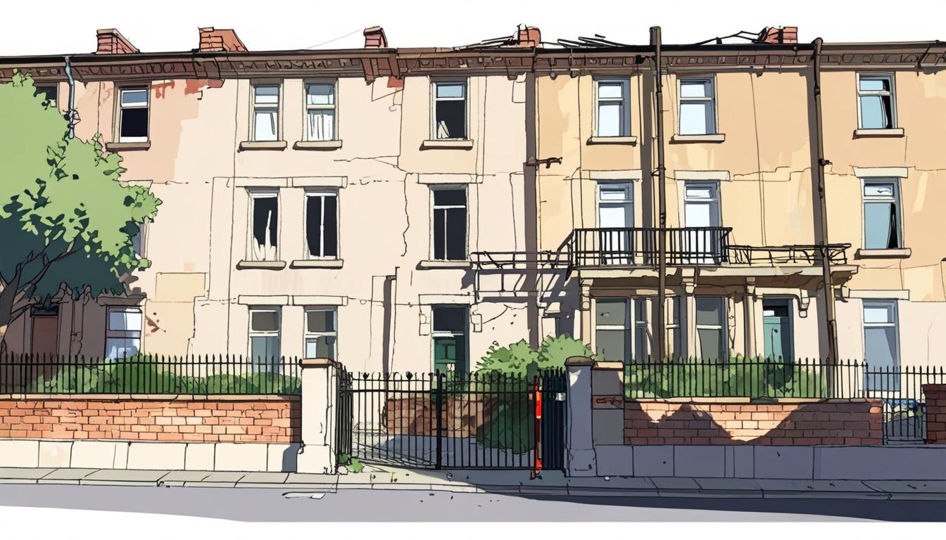 Demolition work begins at Clune Park estate, known as 'Scotland's Chernobyl'