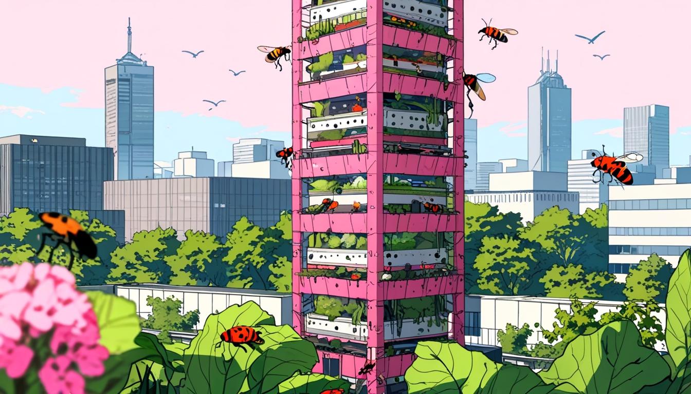 Glasgow's Met Tower considered for urban insect farms