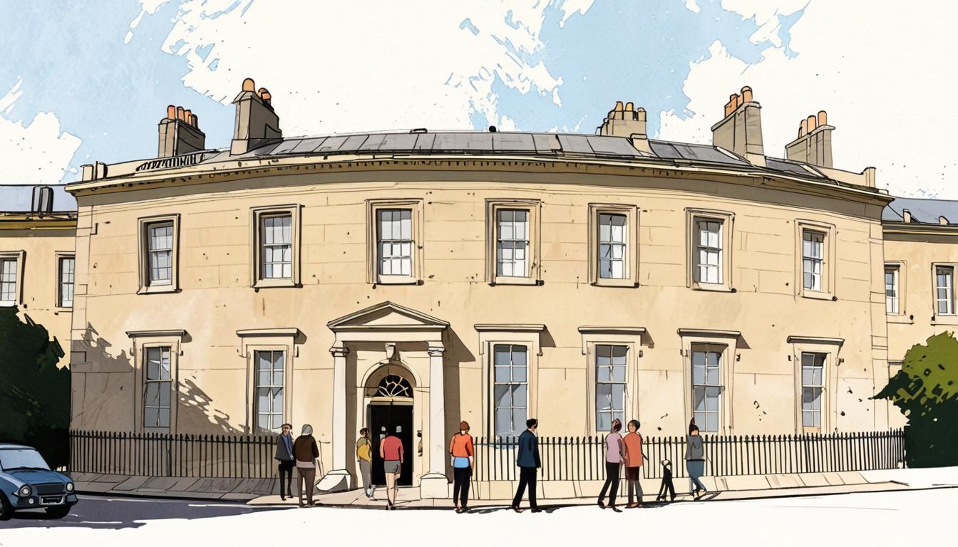 Residents contend with tourist influx at Bath's Royal Crescent