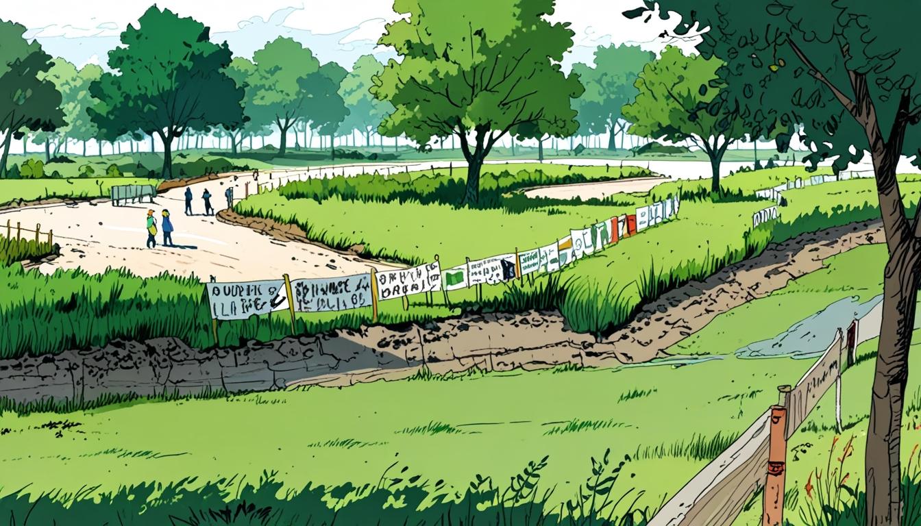 Residents in Gloucestershire oppose plans for 22,500 new homes on Green Belt land
