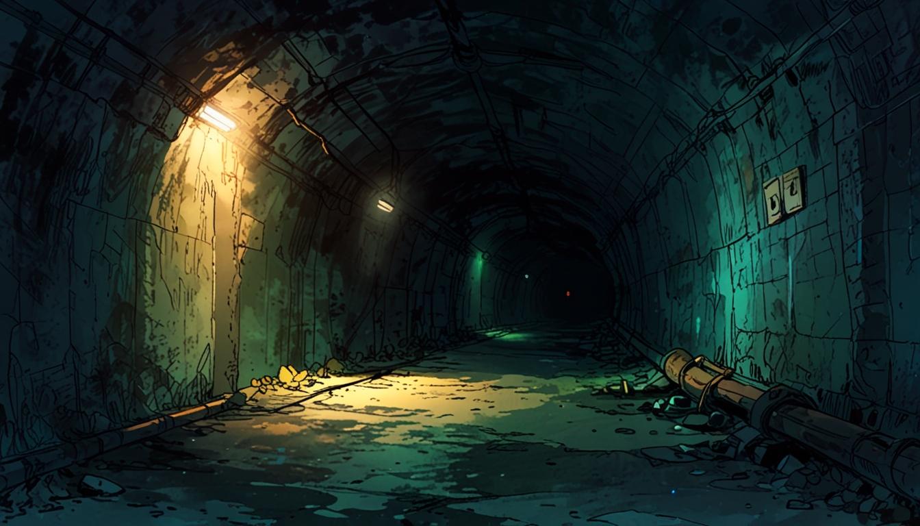 Homeowner discovers hidden network of tunnels beneath his house
