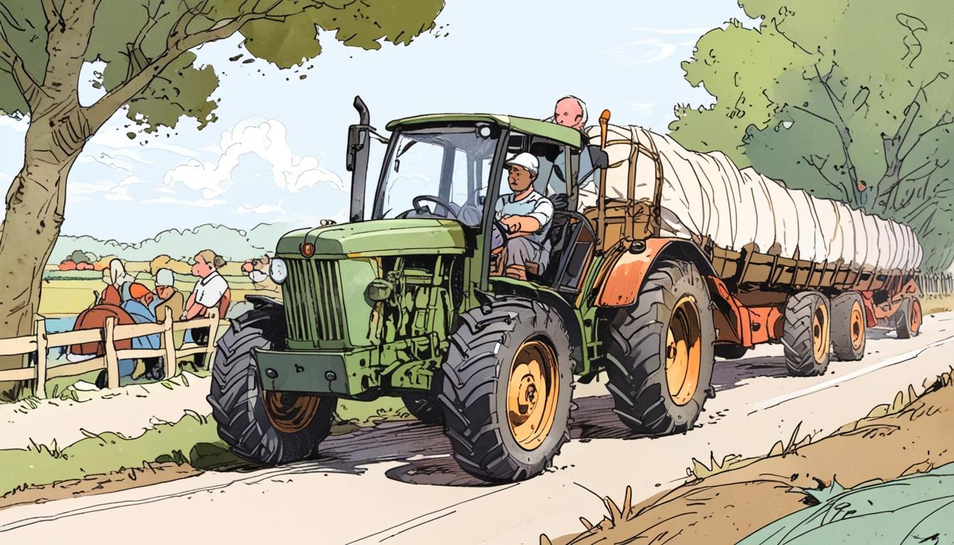 Farmers protest UK inheritance tax changes limiting agricultural property relief