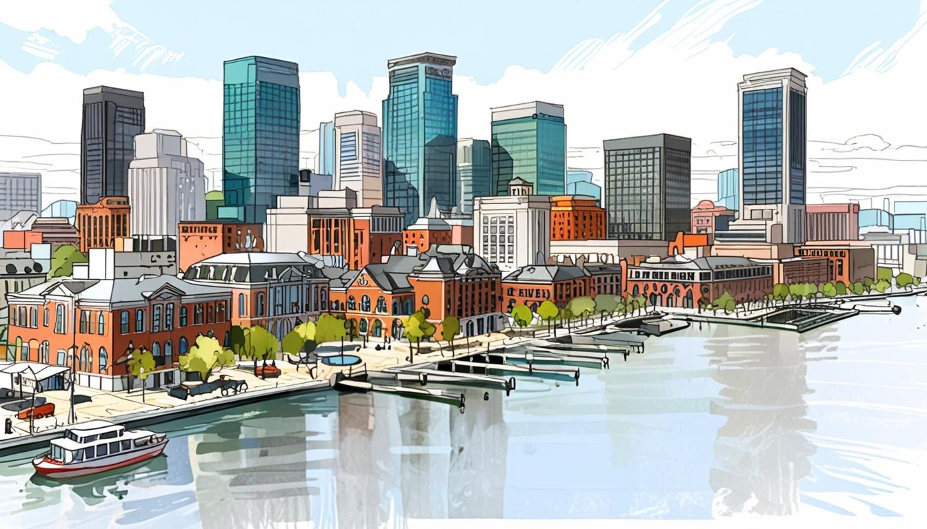 Baltimore’s transformation from gritty city to luxury living and cultural hub