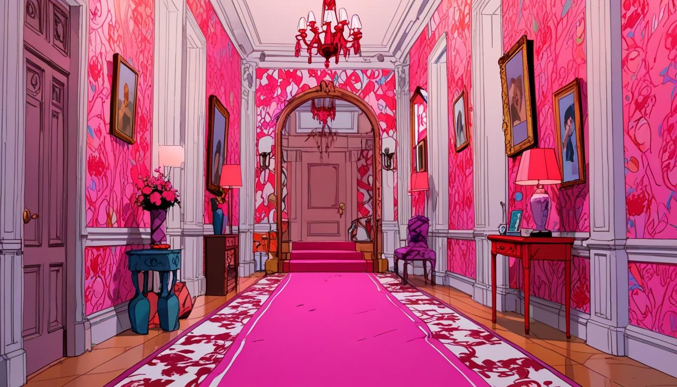 inside a Wellingborough home with bold and chaotic interior design