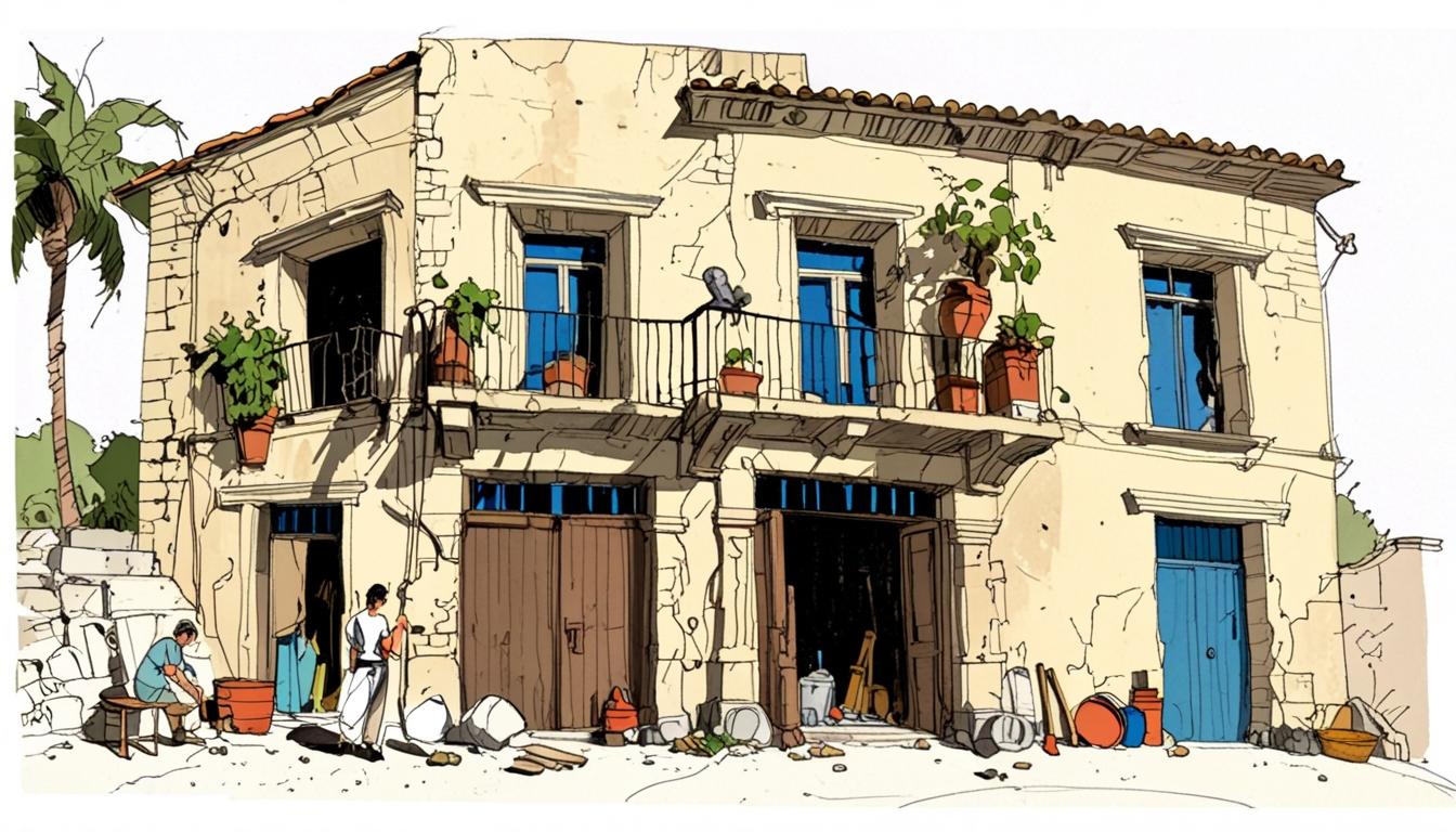 George Laing rejuvenates Sicilian homes through one-euro scheme