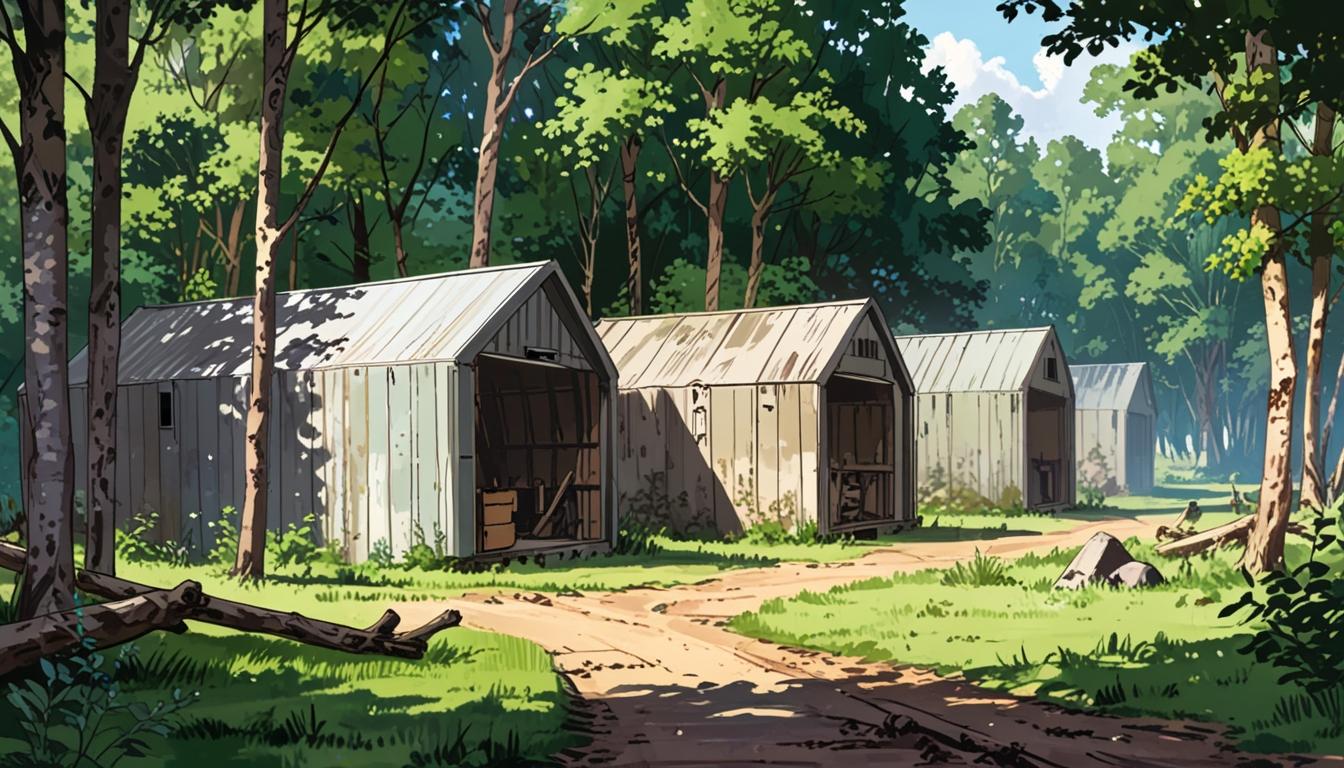 Landowner ordered to remove woodland storage buildings after planning dispute