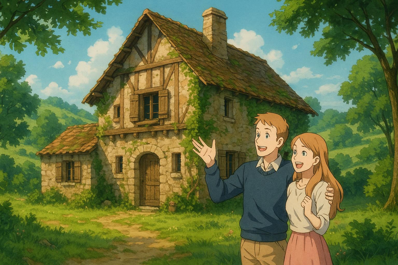 British couple buys French village for £67,000 amid UK housing crisis