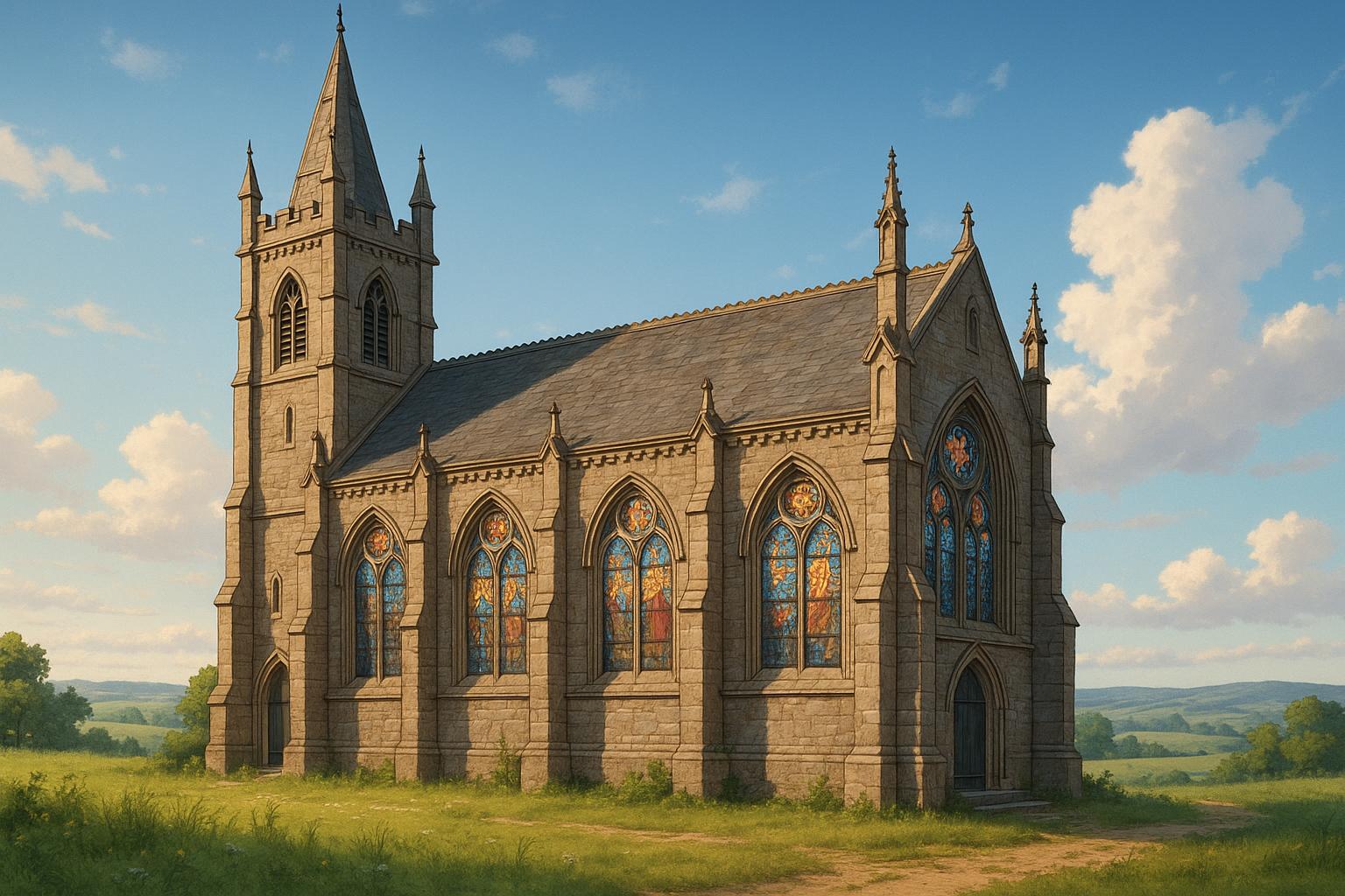 Historic St John’s Church in Monmouthshire up for auction at £20,000 with potential for creative redevelopment