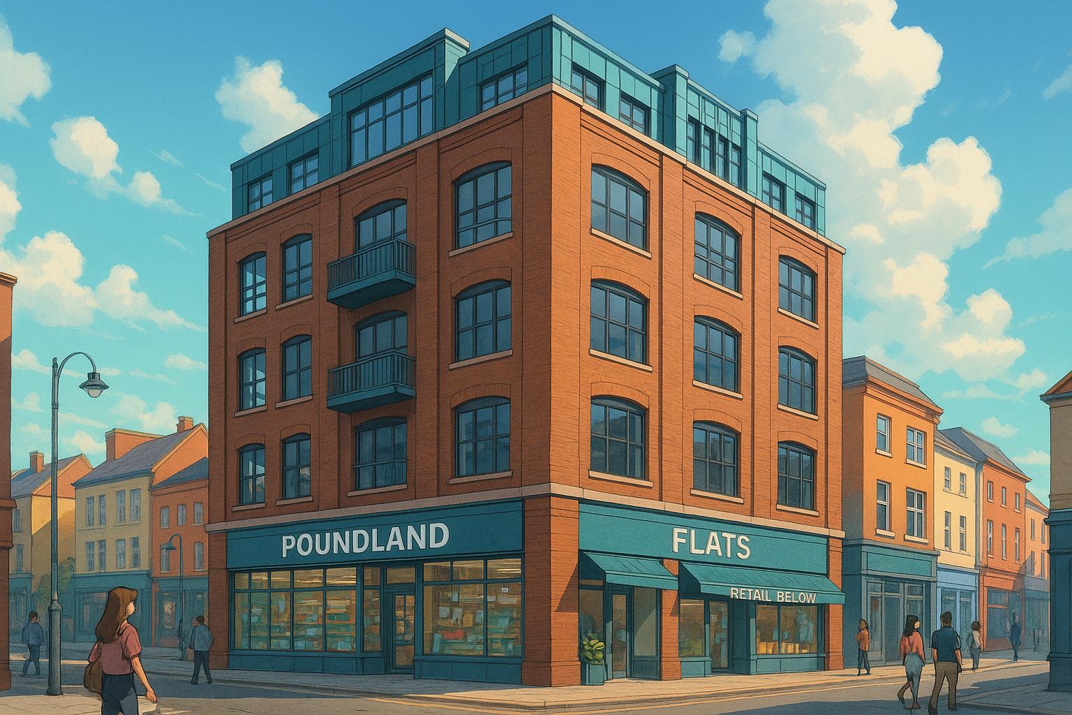 Former Poundland stores across England transformed into flats as redevelopment plans accelerate