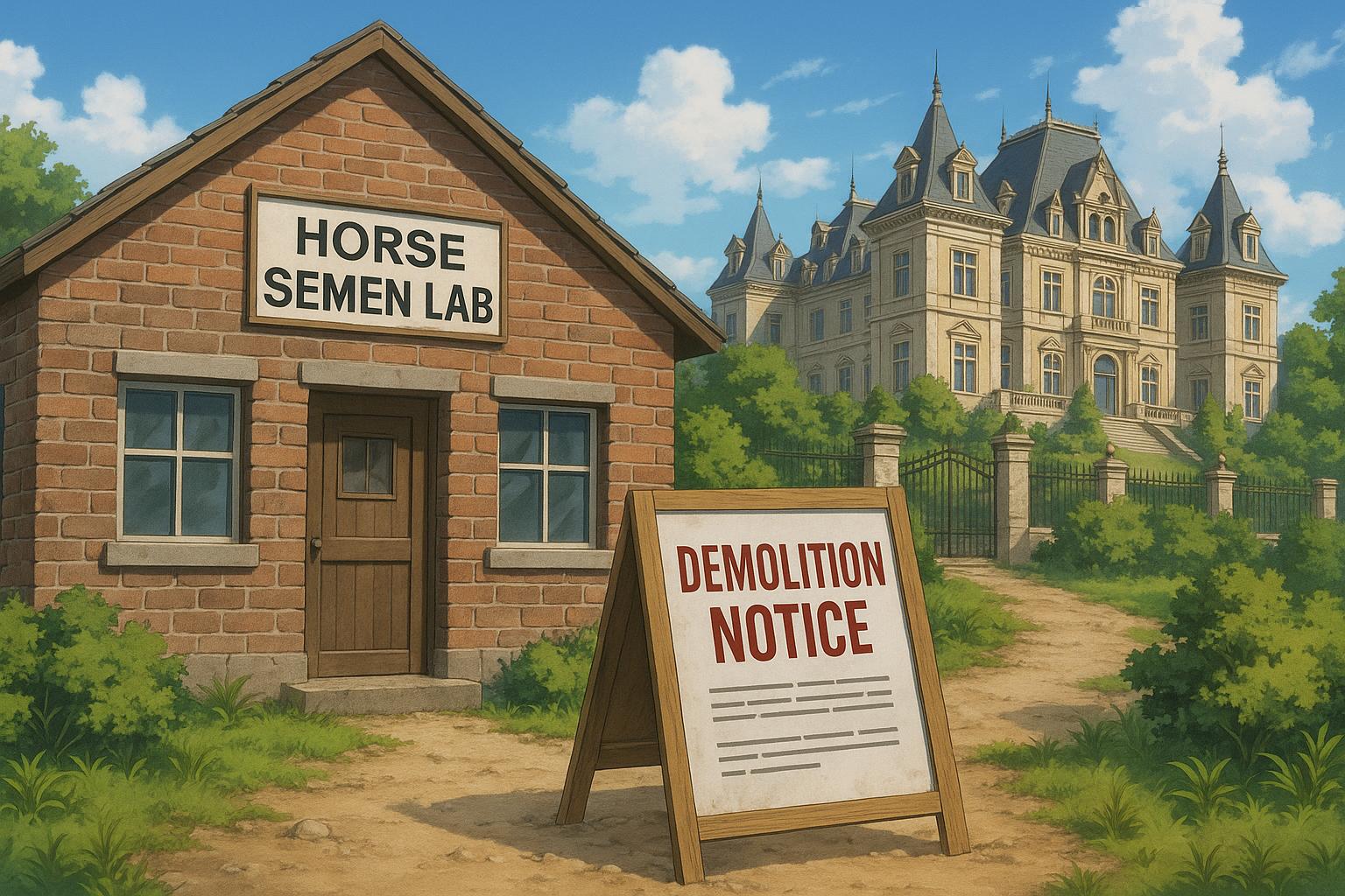 Couple ordered to demolish £1m ‘horse semen lab’ home over planning deception
