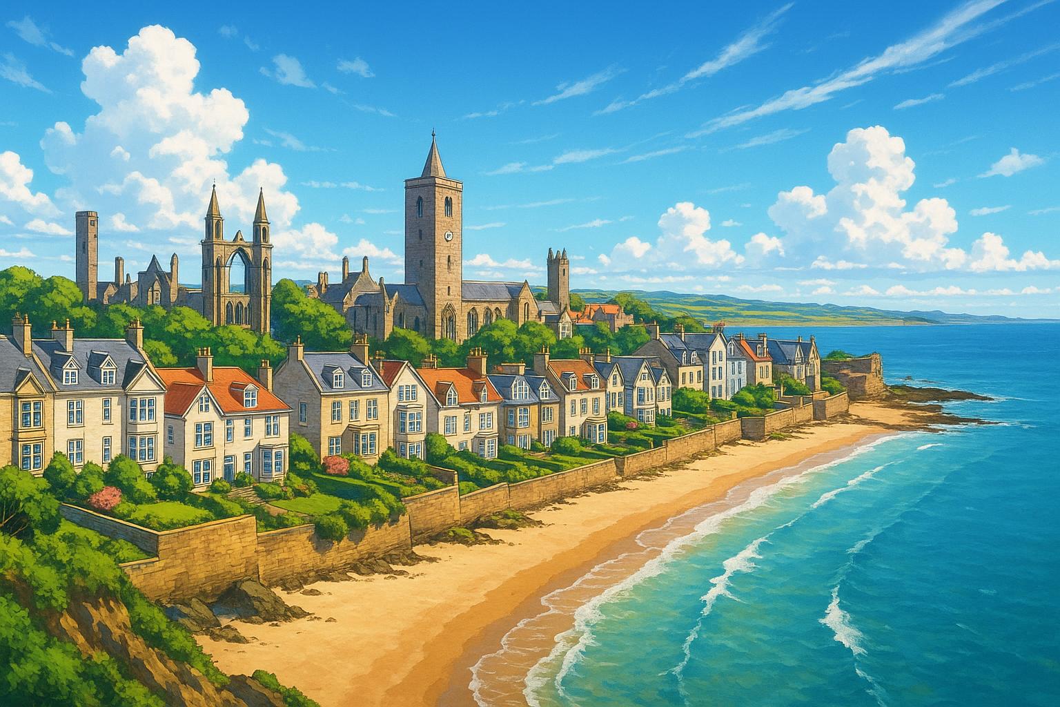 St Andrews becomes Scotland’s priciest coastal town with 8% house price surge