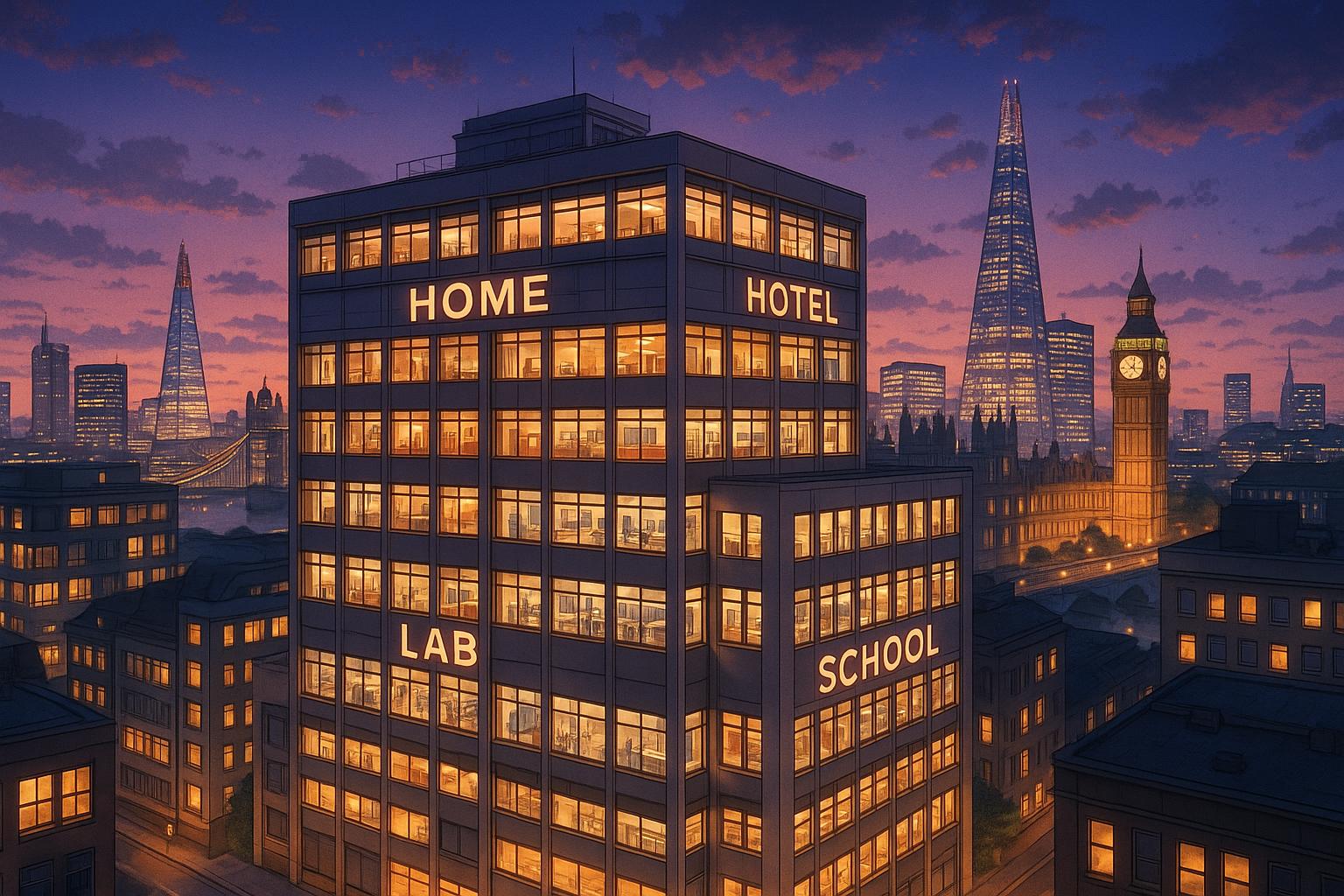 Developers invest £3.5bn converting neglected UK offices into homes, hotels, and labs