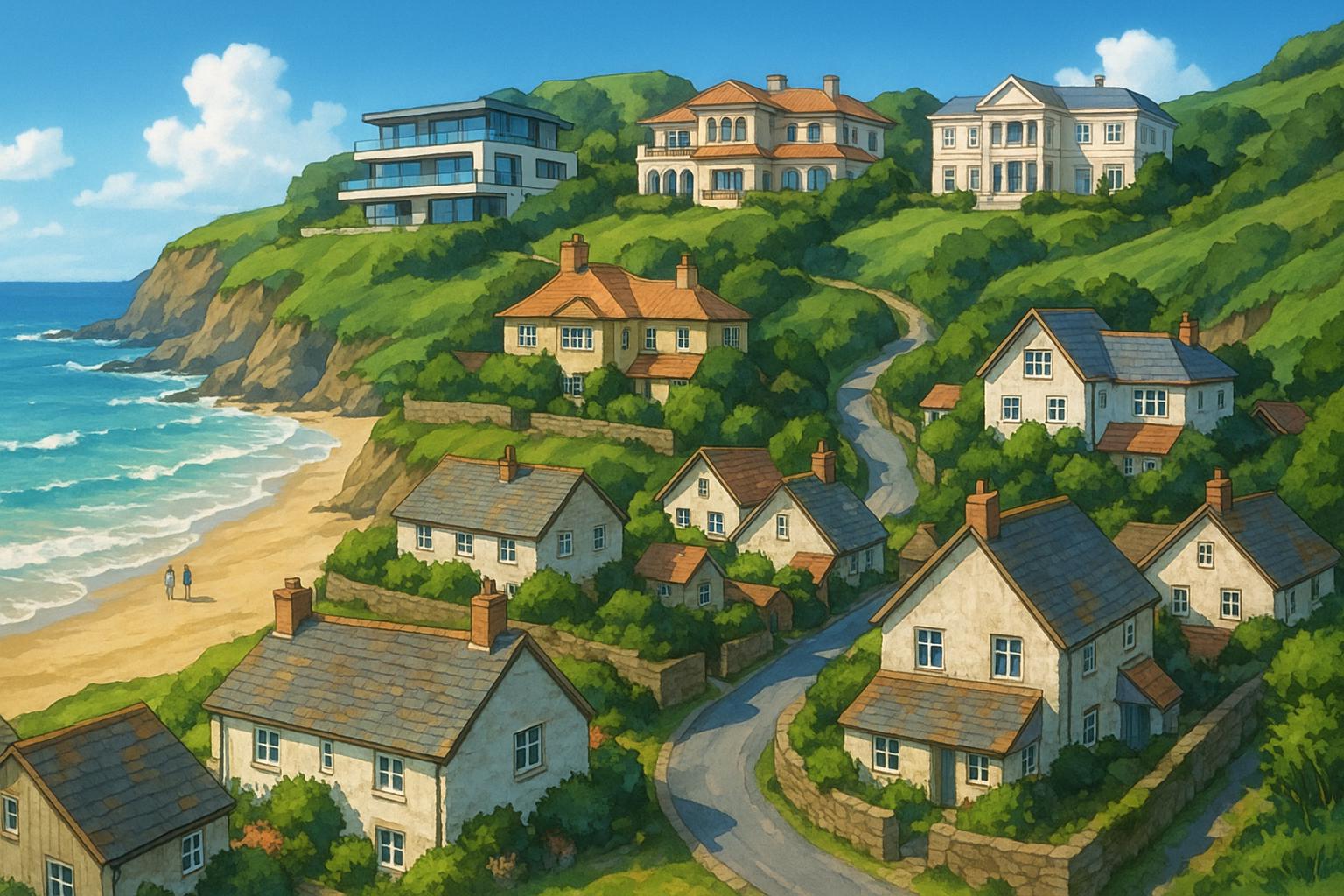 Mawgan Porth property boom sparks fears of local displacement amid celebrity influx