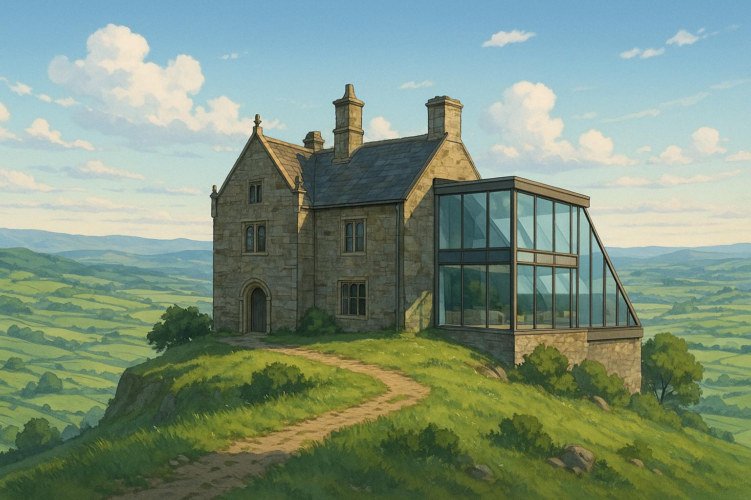 Kemeys Folly hunting lodge returns to market with price increase after seven years unsold